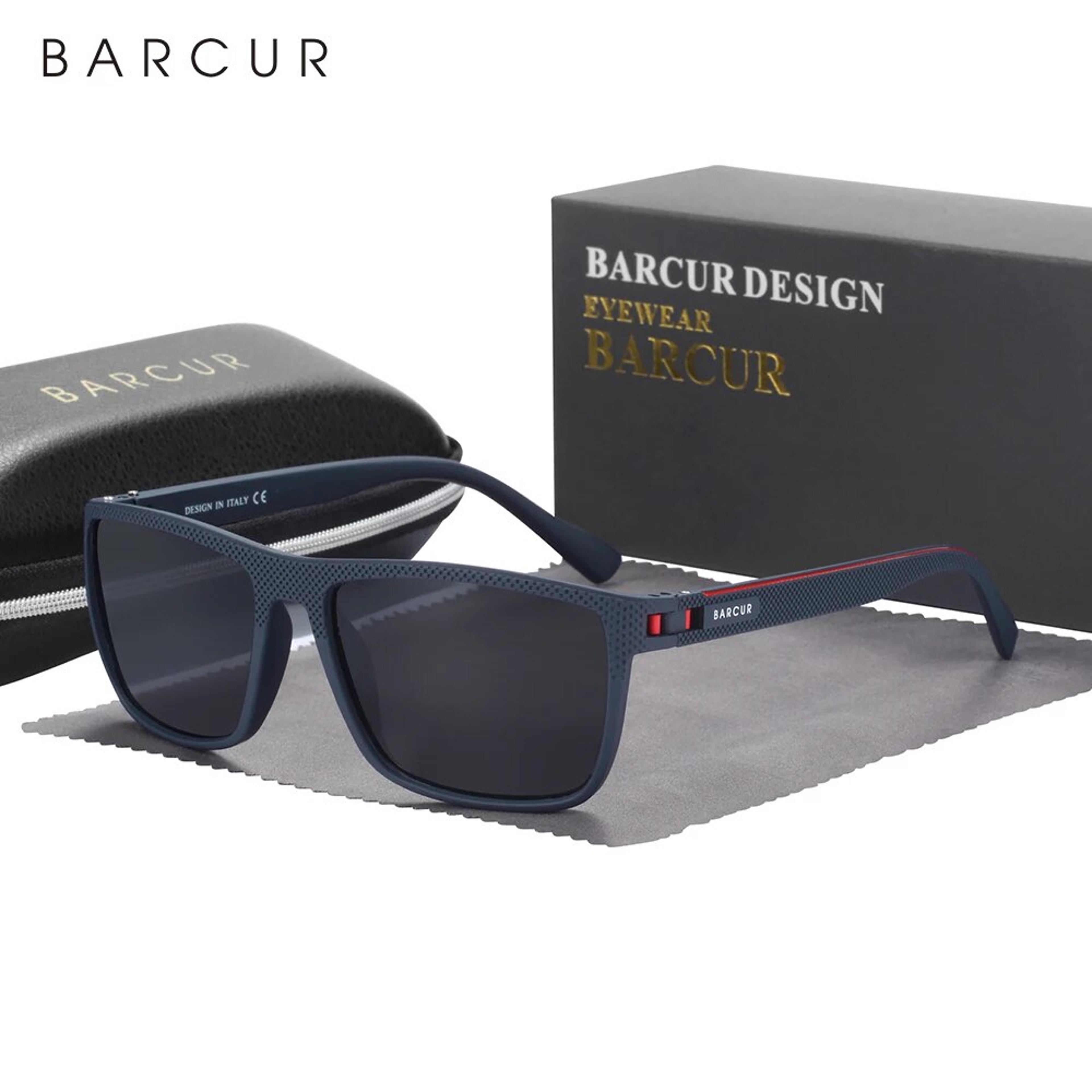 barcur polarized sports sunglasses lightweight uv protection eyewear