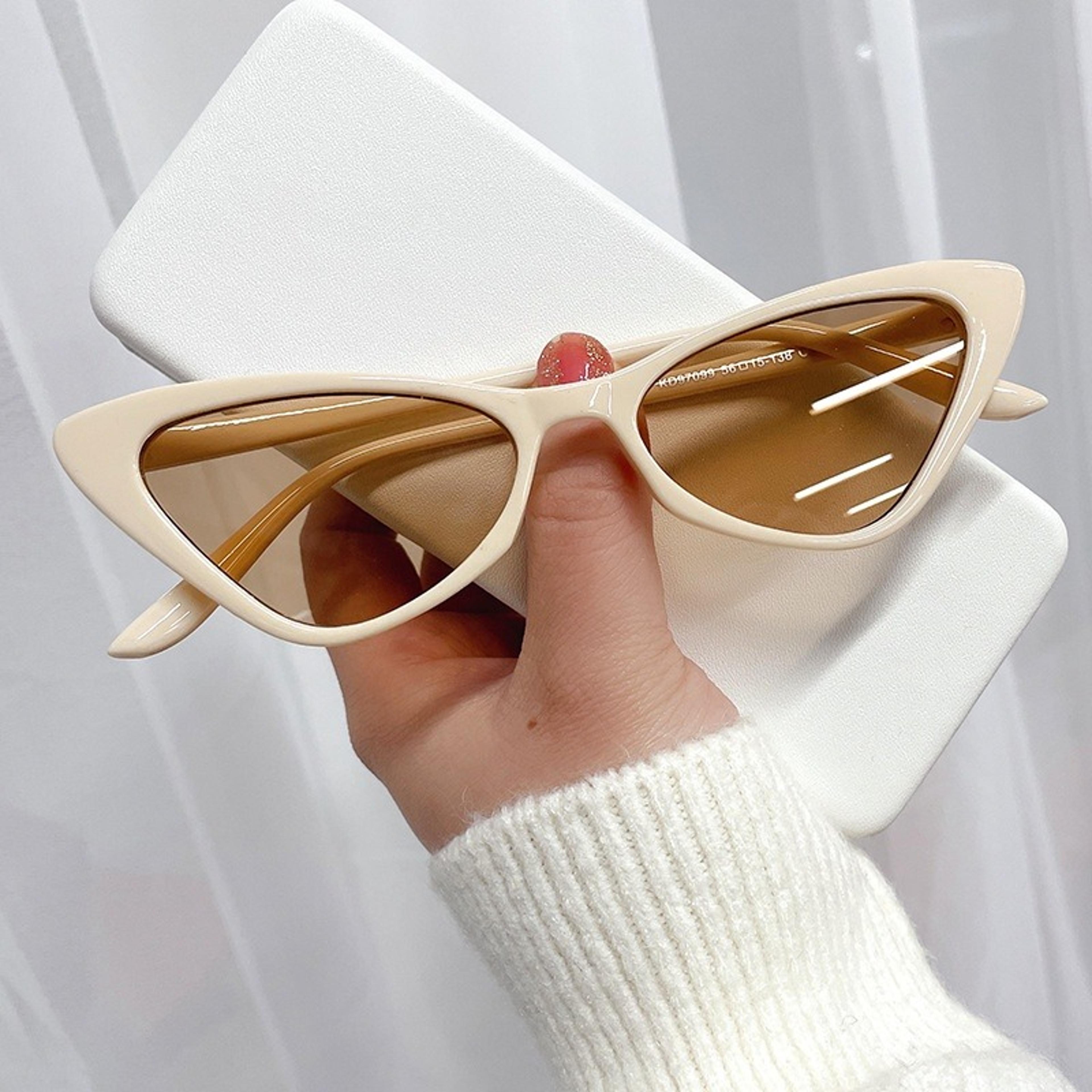 retro chic cat eye sunglasses for women vintage fashion shades