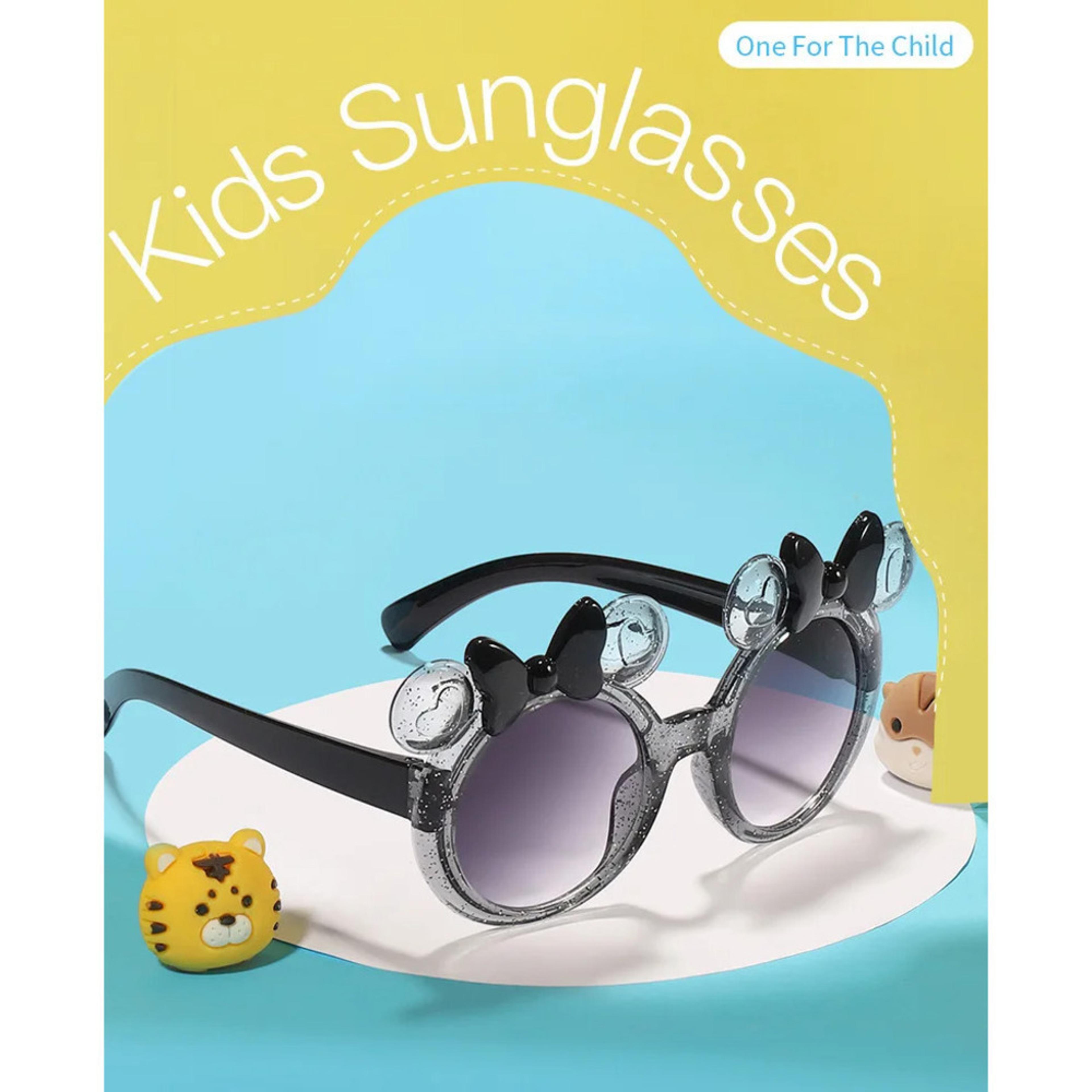 sweet bow candy color kids sunglasses for girls cute cartoon fashion shades