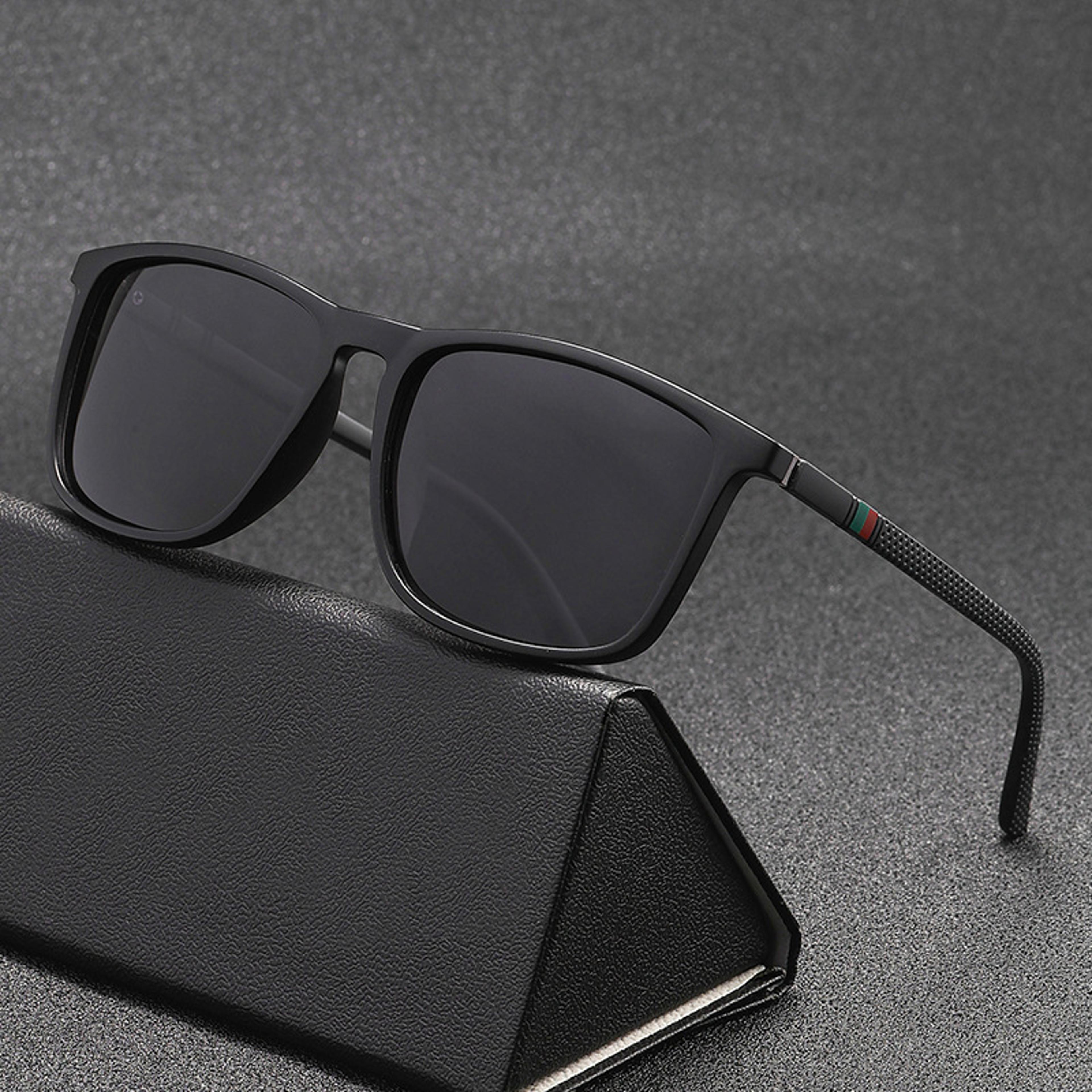 polar view classic square polarized sunglasses for driving fishing & everyday outdoor wear