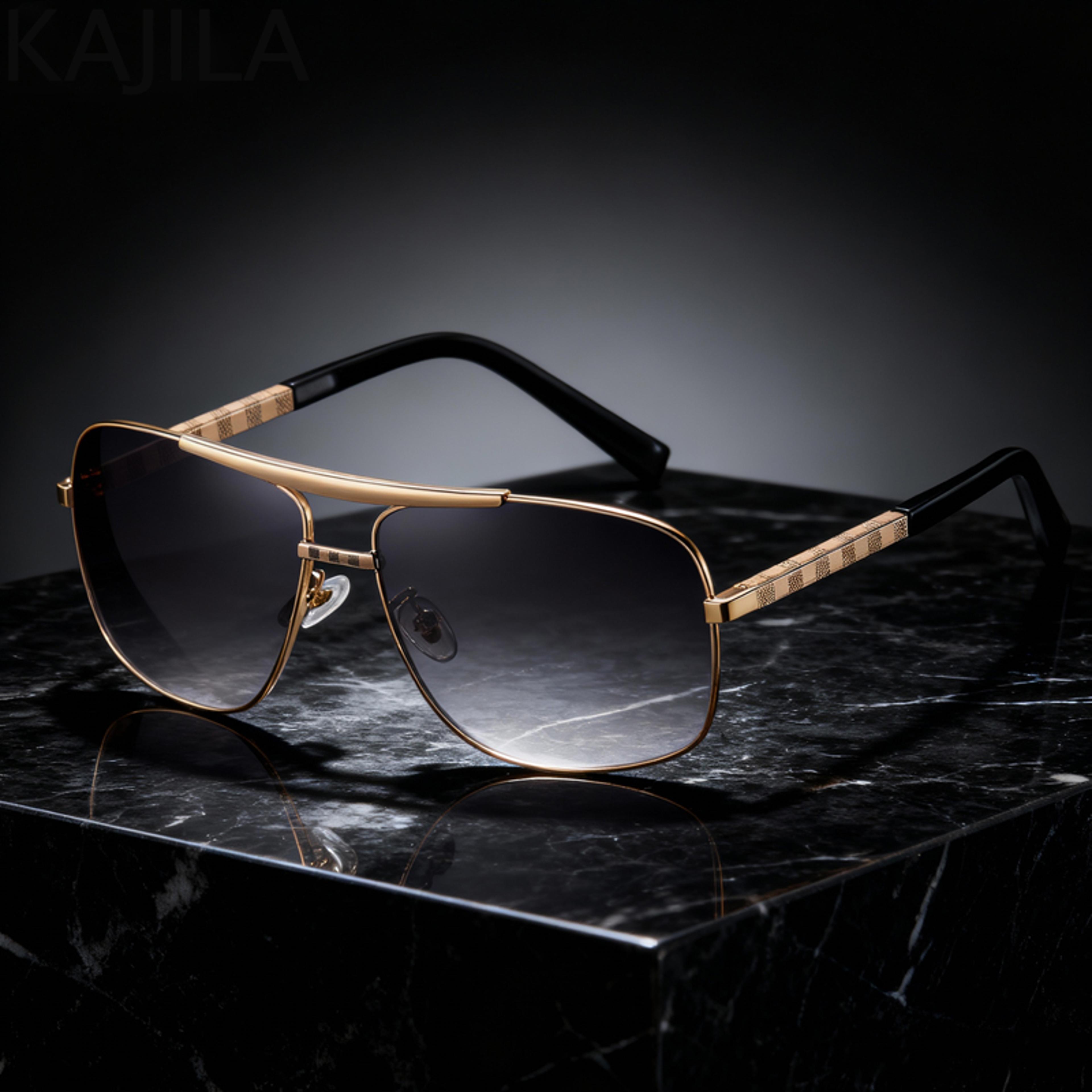 heritage square sunglasses for men vintage retro brown designer shades