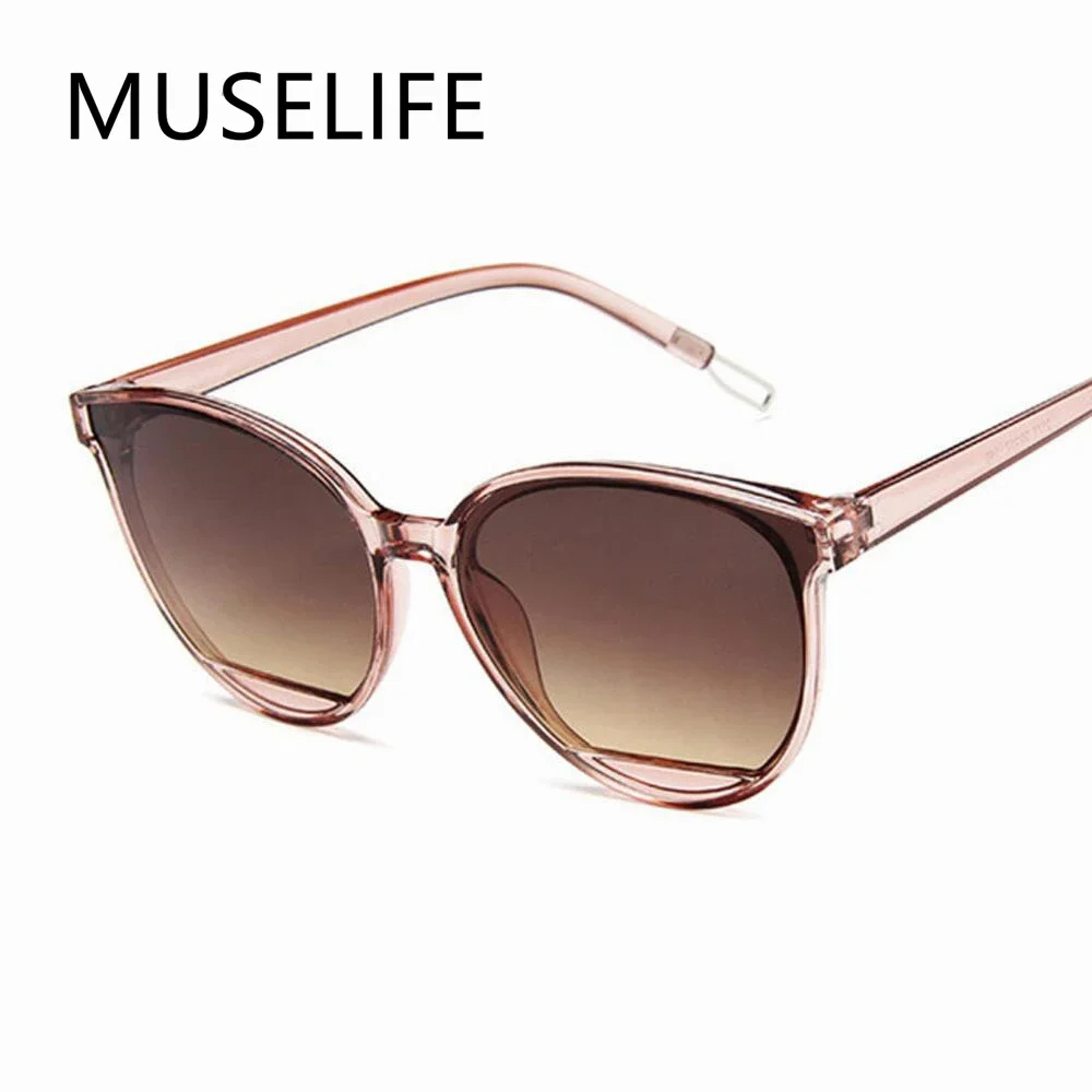 vintage mirror lens aviator sunglasses for women metal frame eyewear