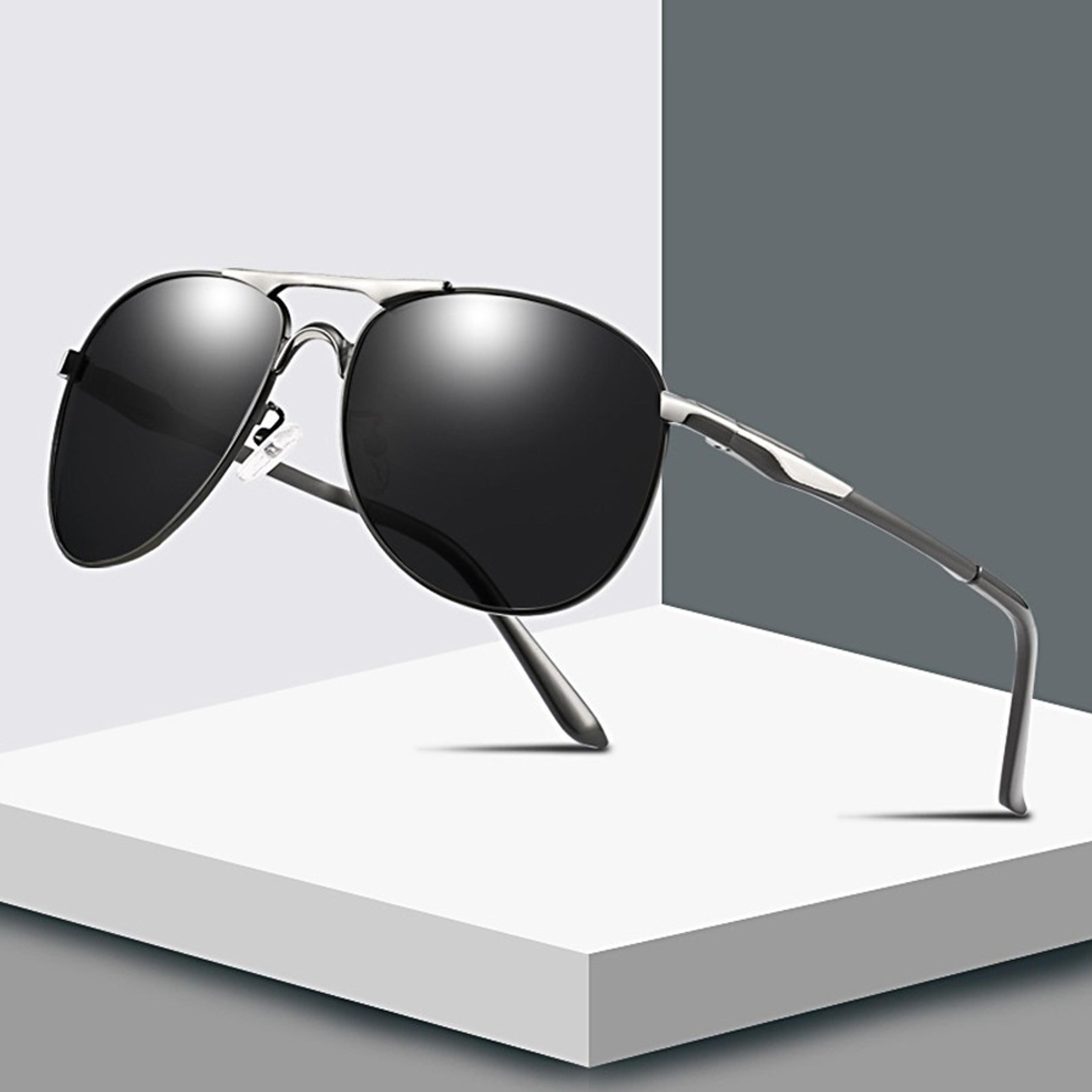 oversized pilot metal frame sunglasses for men women uv protection driving eyewear