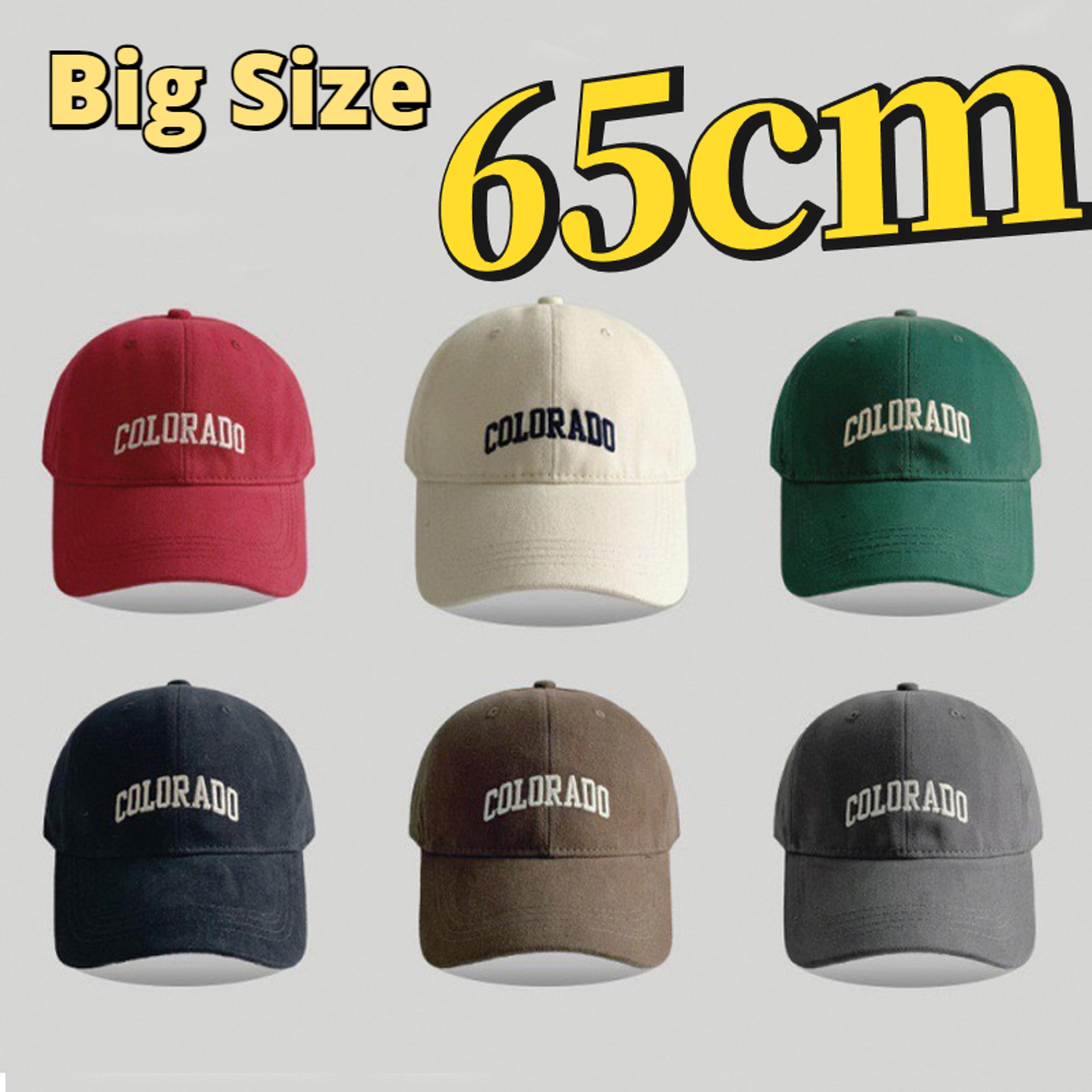 plus size big head cotton baseball cap adjustable cotton sun hat for men women