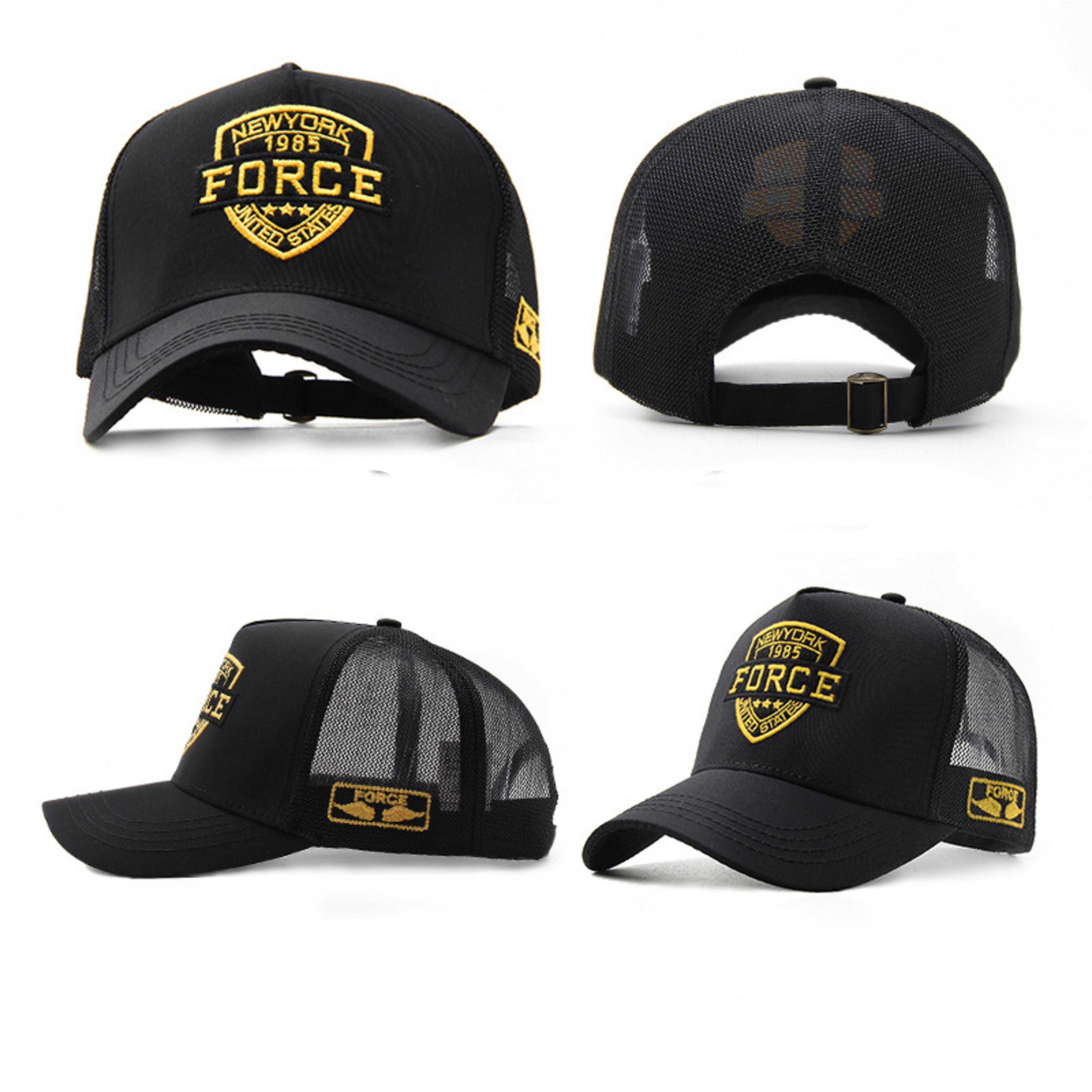 breathable mesh baseball cap snapback trucker hat unisex summer hip hop cap