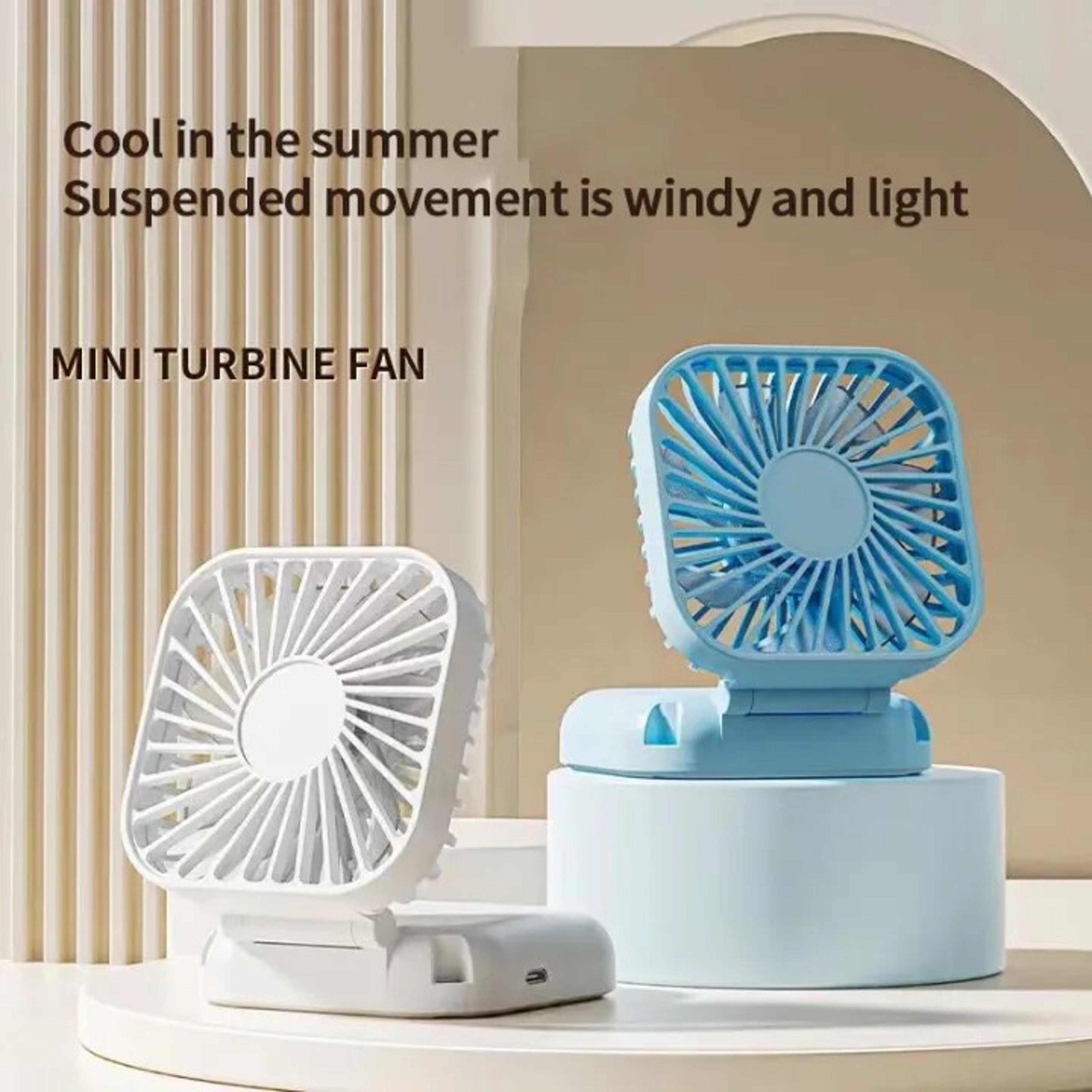 portable pocket breeze fan usb rechargeable foldable mini handheld fan
