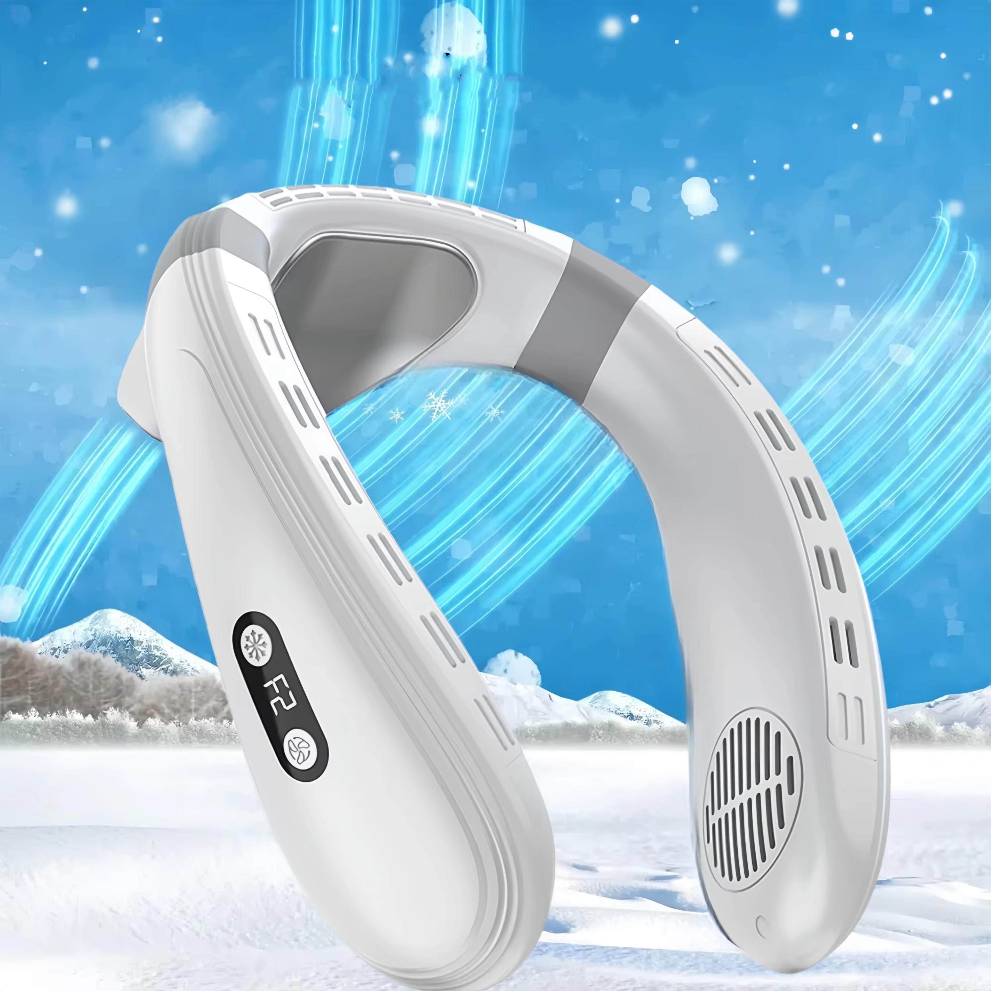 arcticflow portable neck air conditioner with rechargeable cooling fan
