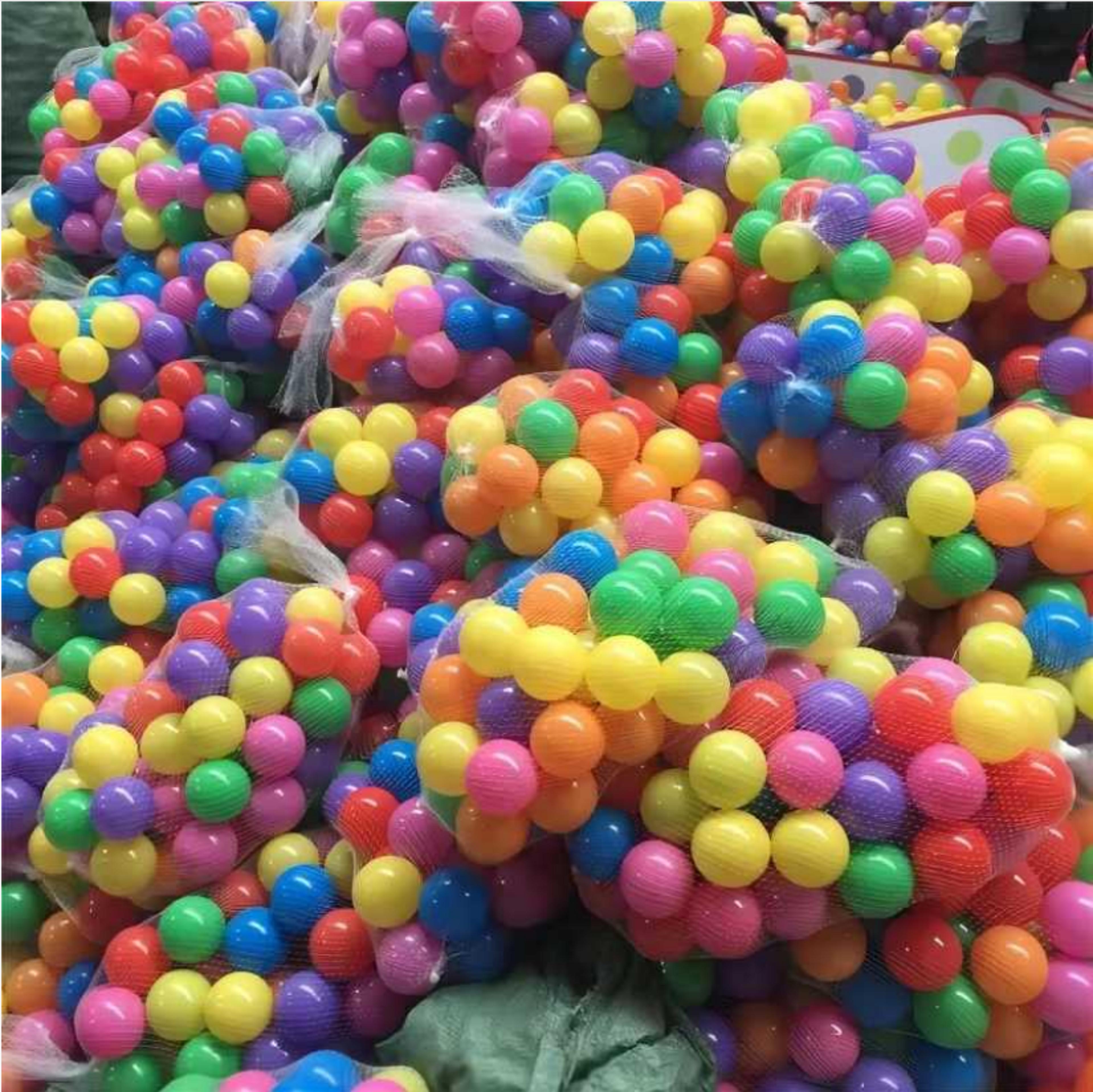 colorful soft ball pit & pool play balls for kids indoor outdoor water play
