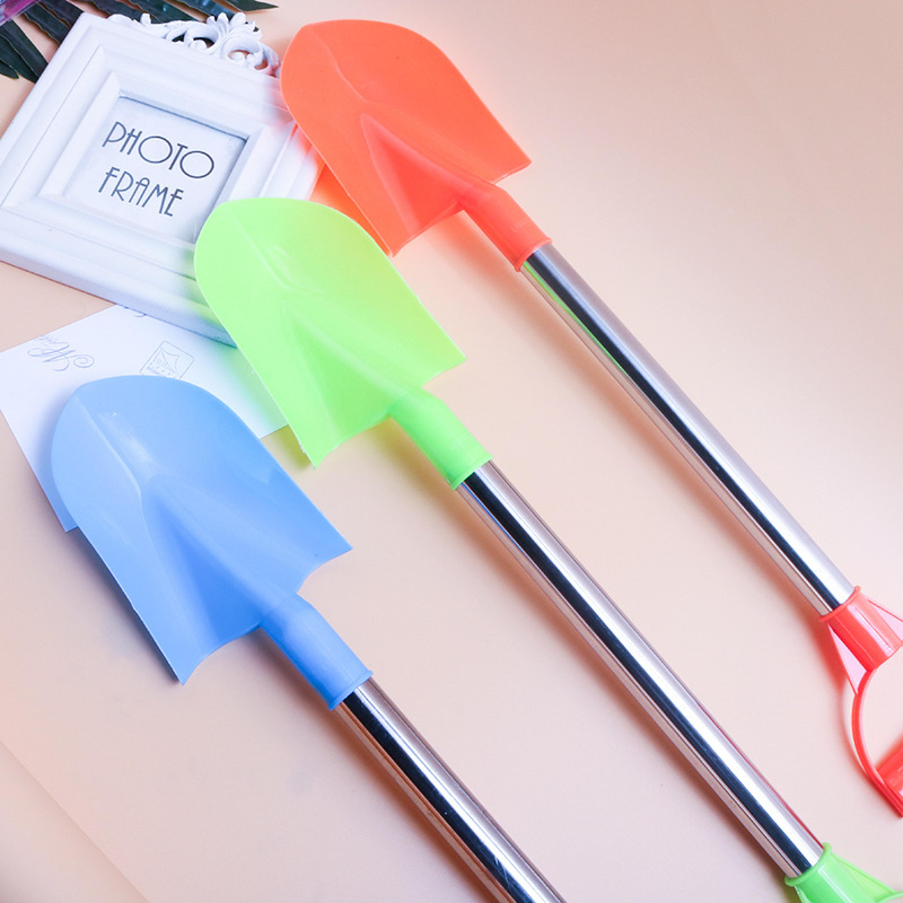 stainless steel kids beach shovel durable sand & snow digging outdoor toy for kids