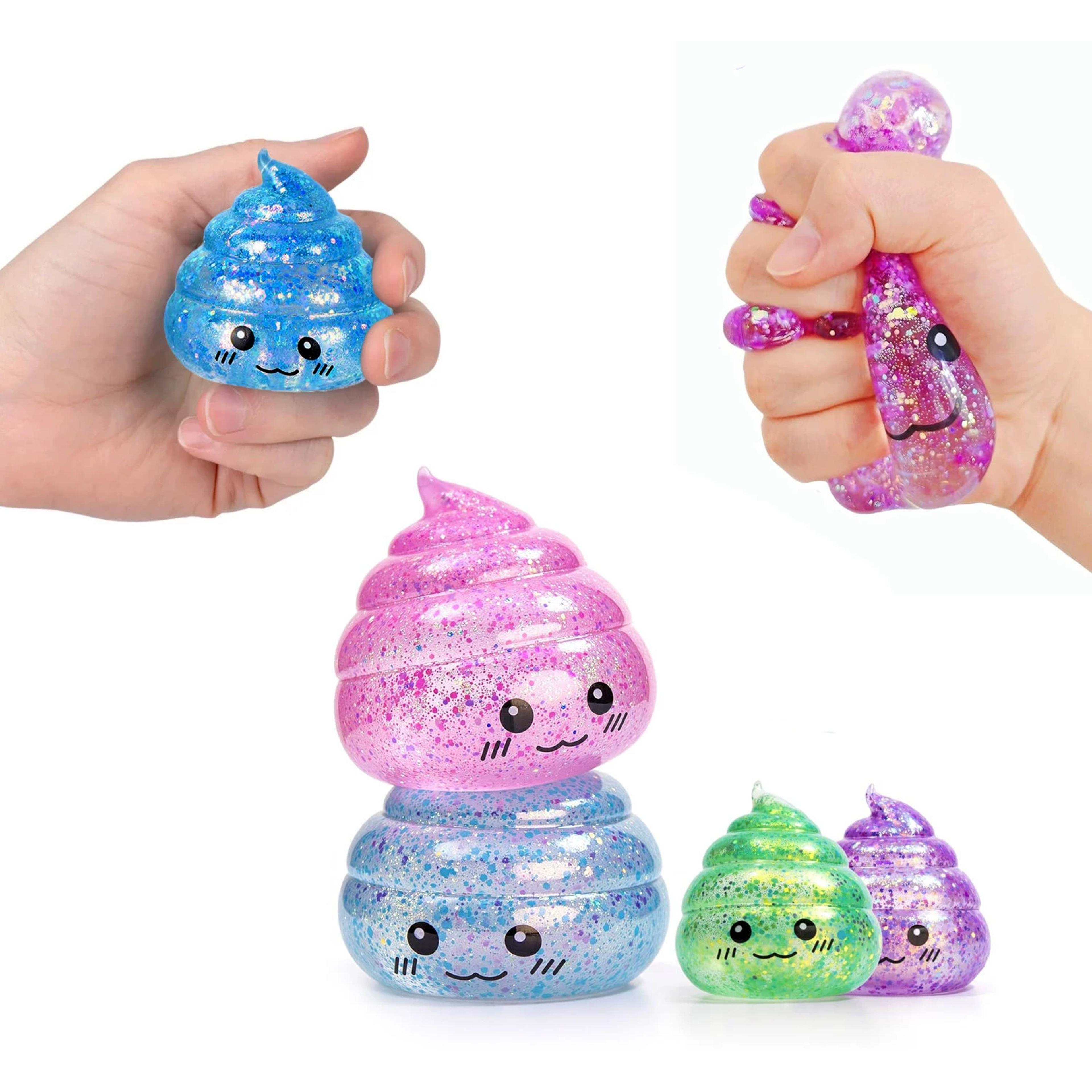 novelty squishy poo stress relief fidget stress ball prank gift