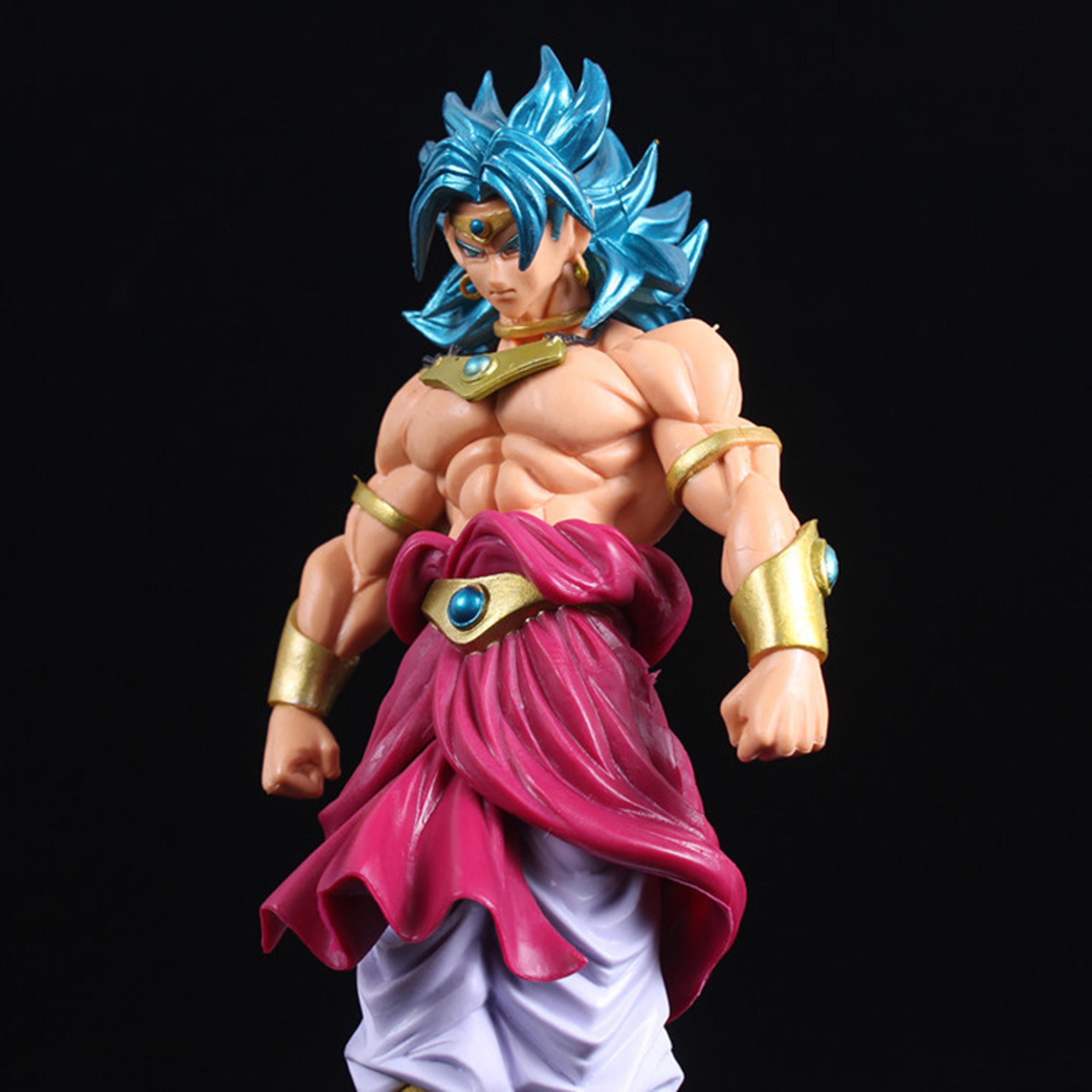 dragon ball z broly action figure pvc anime collectible statue toy