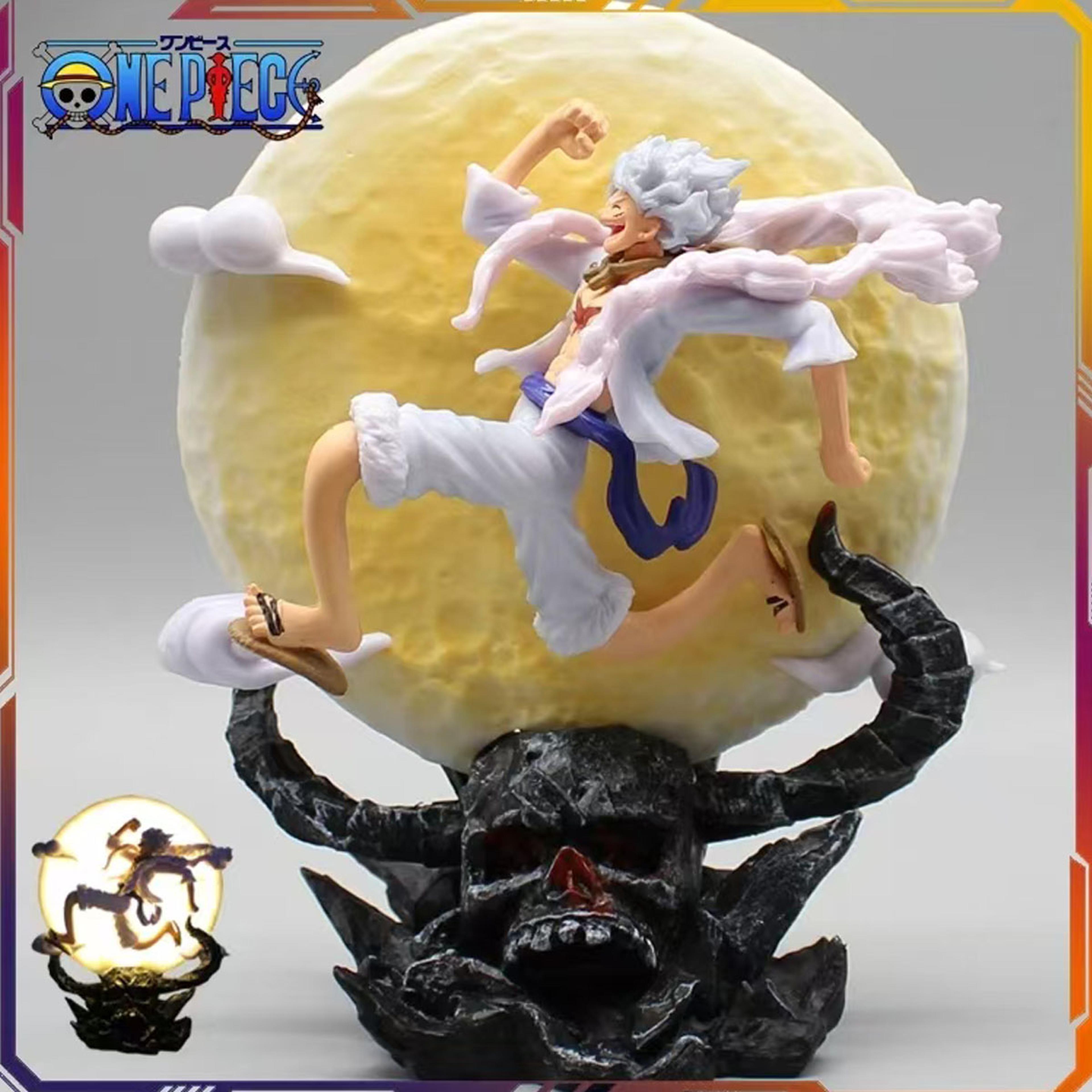 one piece luffy gear moon light anime figure monkey d luffy action figure collectible statue