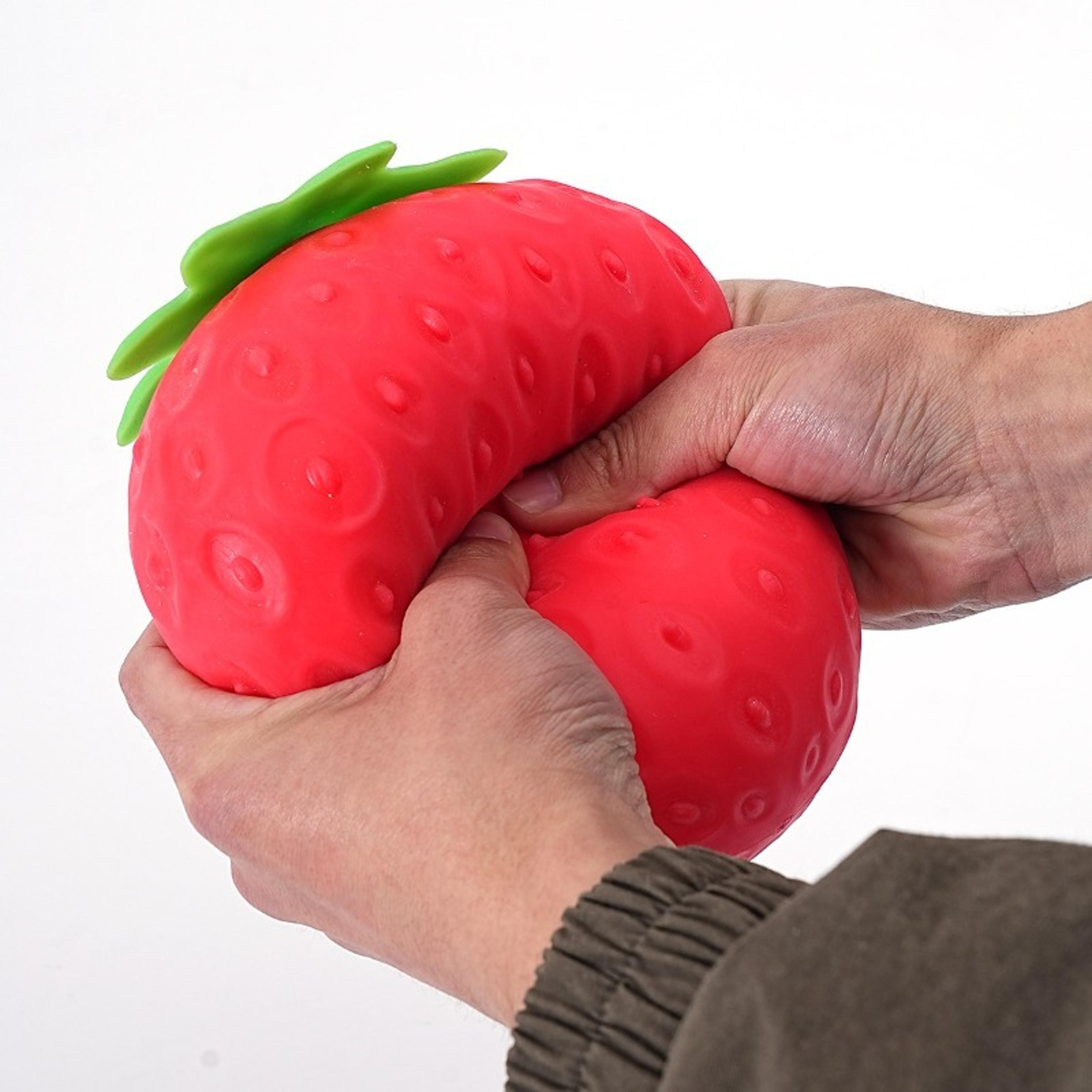 giant strawberry squishy slow rising stress relief fidget toy extra large kawaii anti stress ball