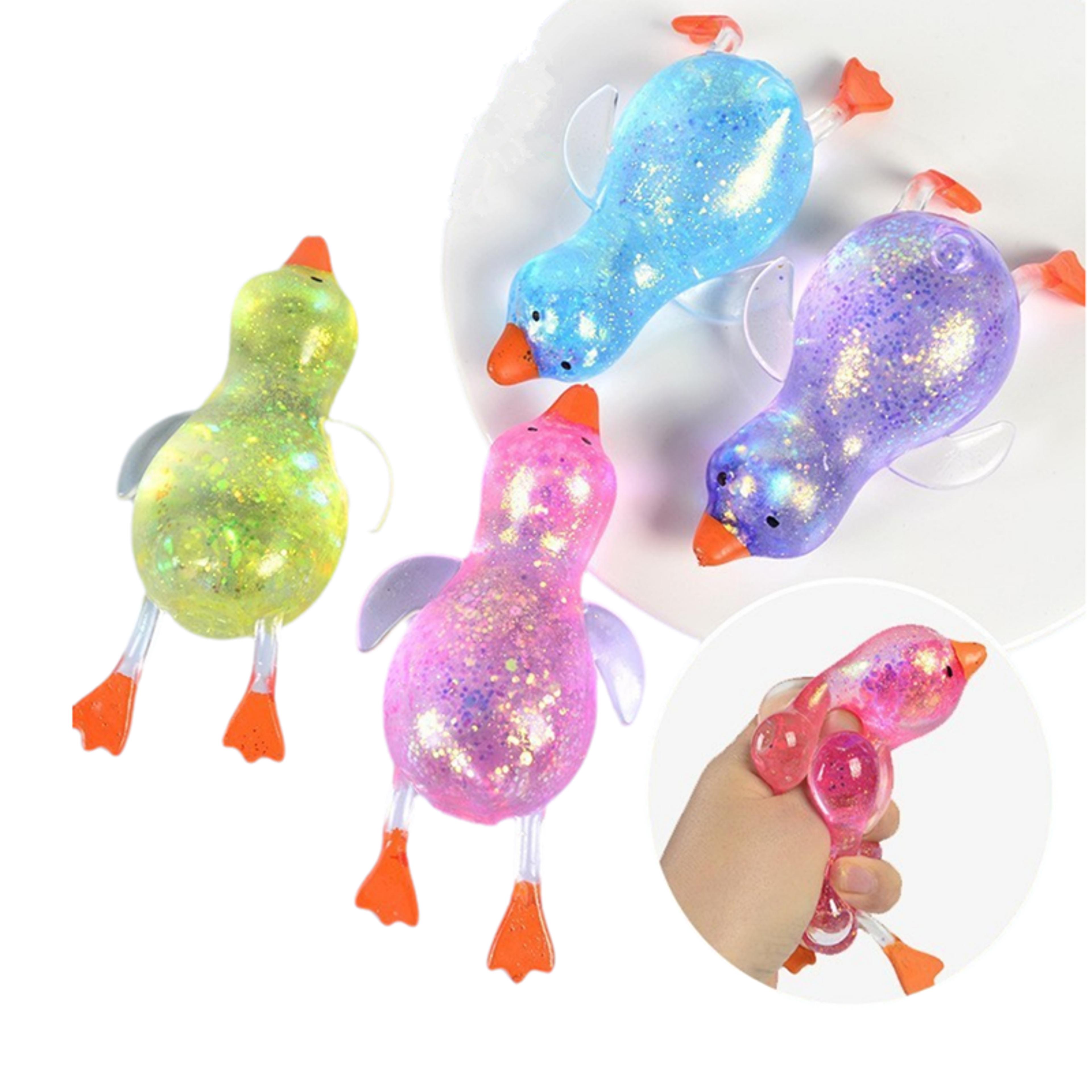 aurora duck stress relief squeeze toy cute decompression stretch animal toy for adults and kids