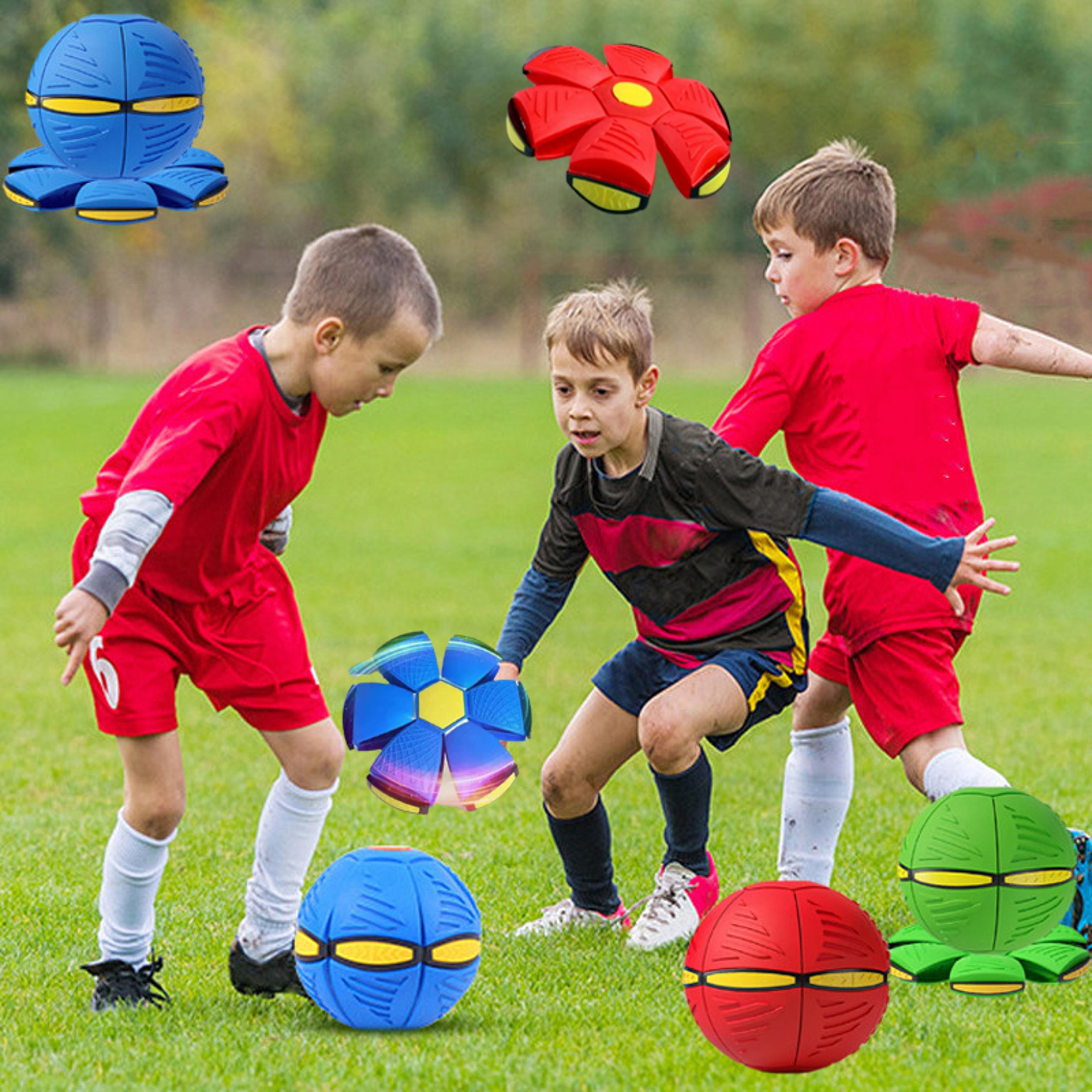 skypop magic flying saucer ball transforming flying saucer ball outdoor play toy