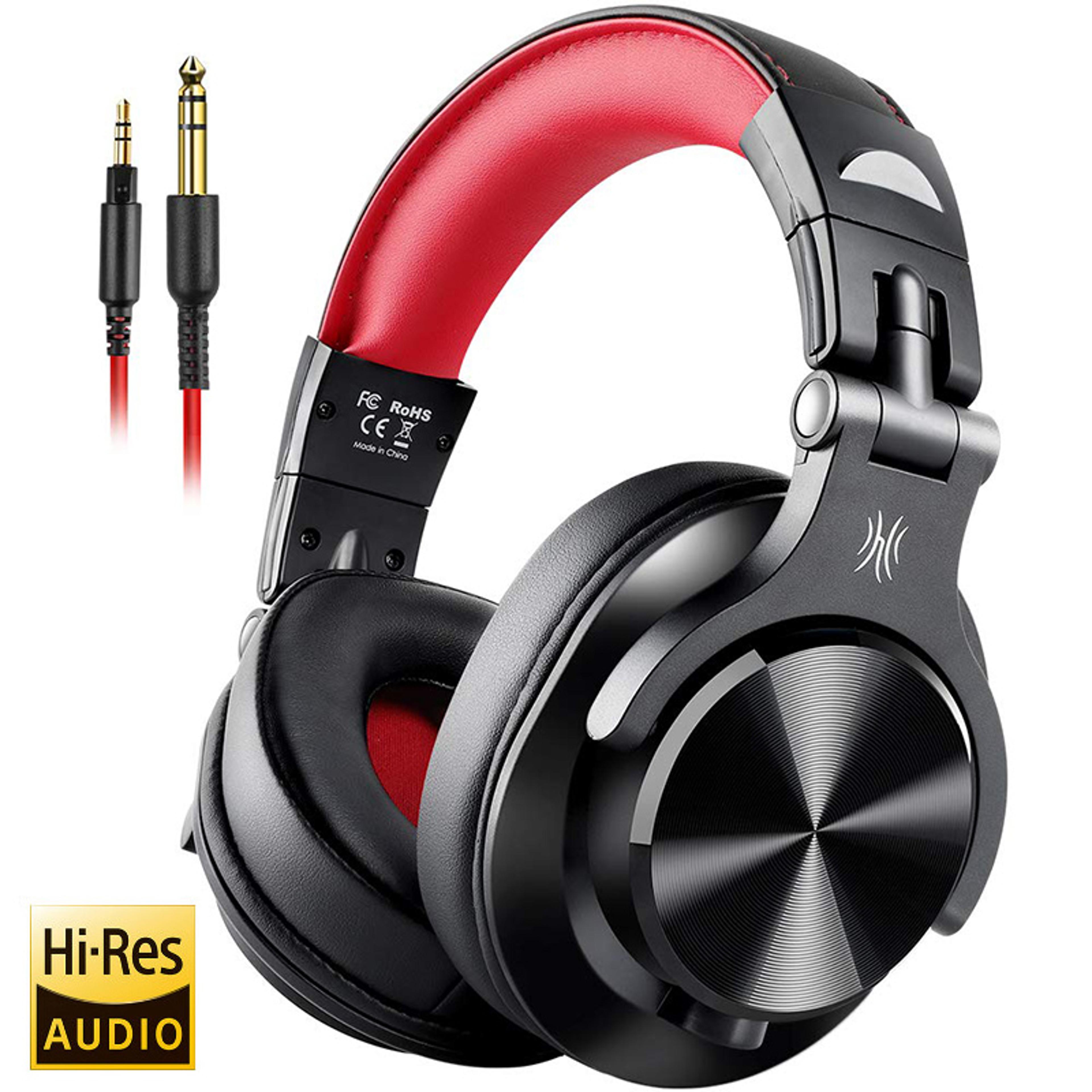 oneodio pro studio monitor headphones with mic for dj recording & gaming
