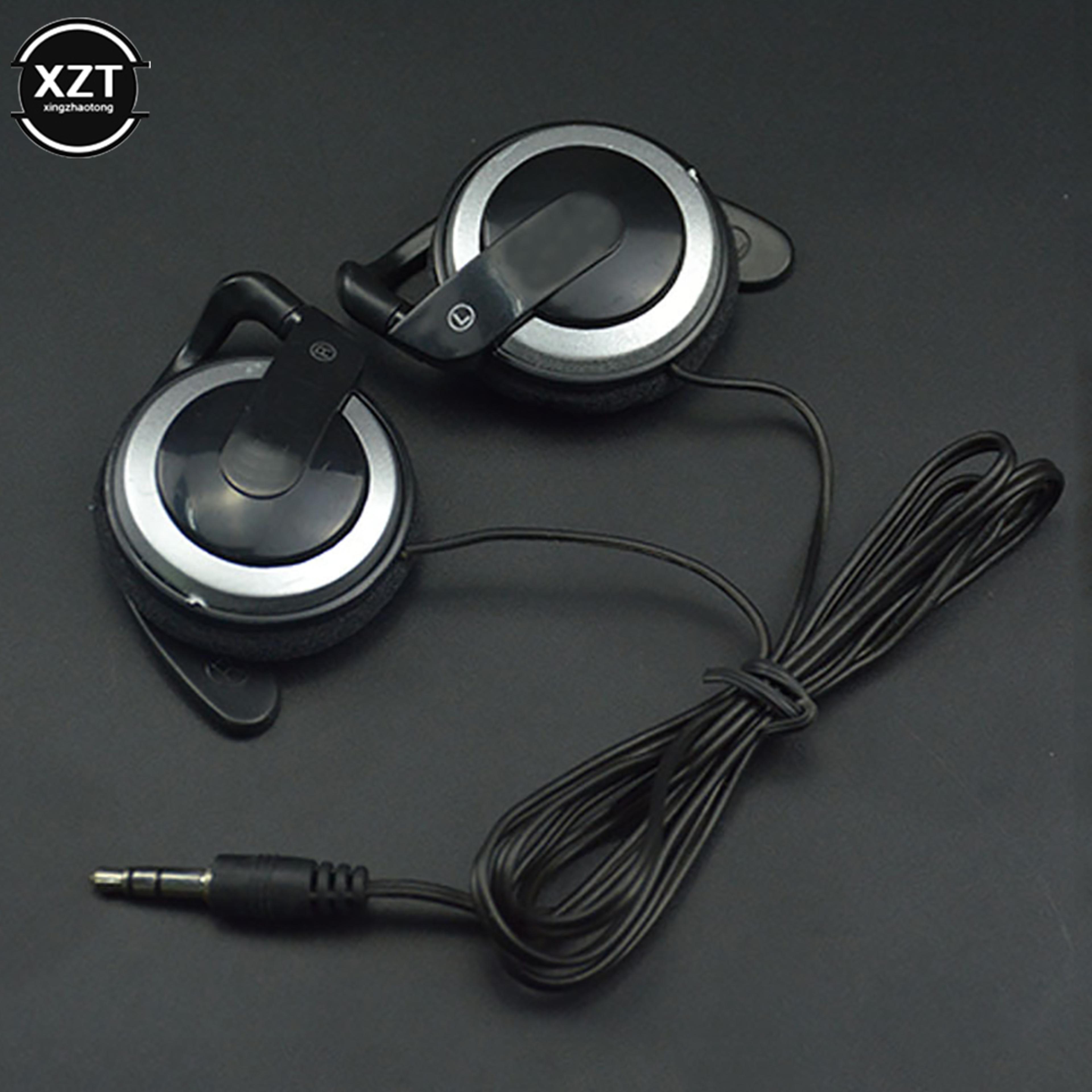 high quality stereo wired over ear headphones bass boost adjustable headset for pc phone & office use