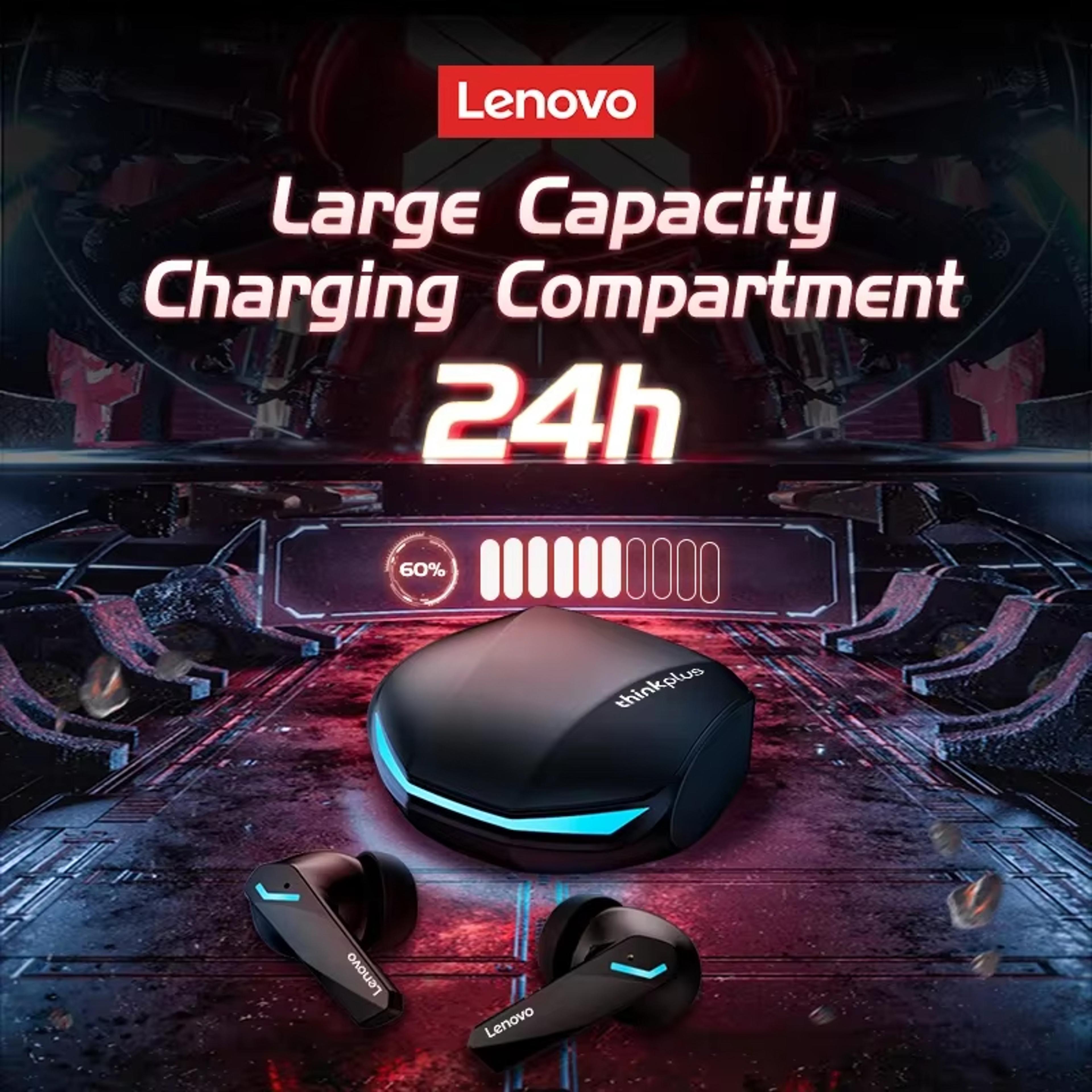 lenovo pro tws bluetooth wireless gaming earbuds hifi noise cancelling earphones