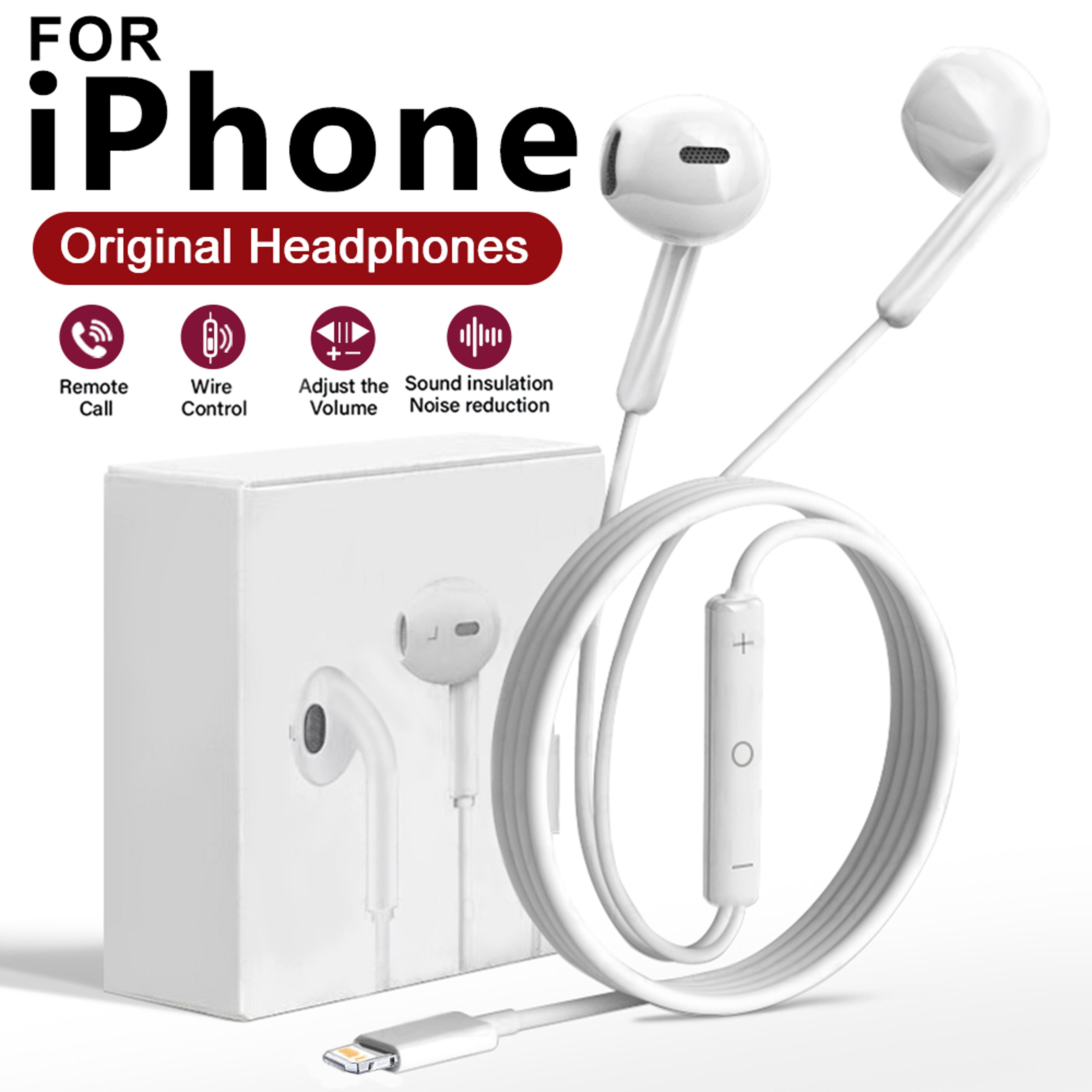 apple compatible usb-c wired earbuds with microphone & volume control