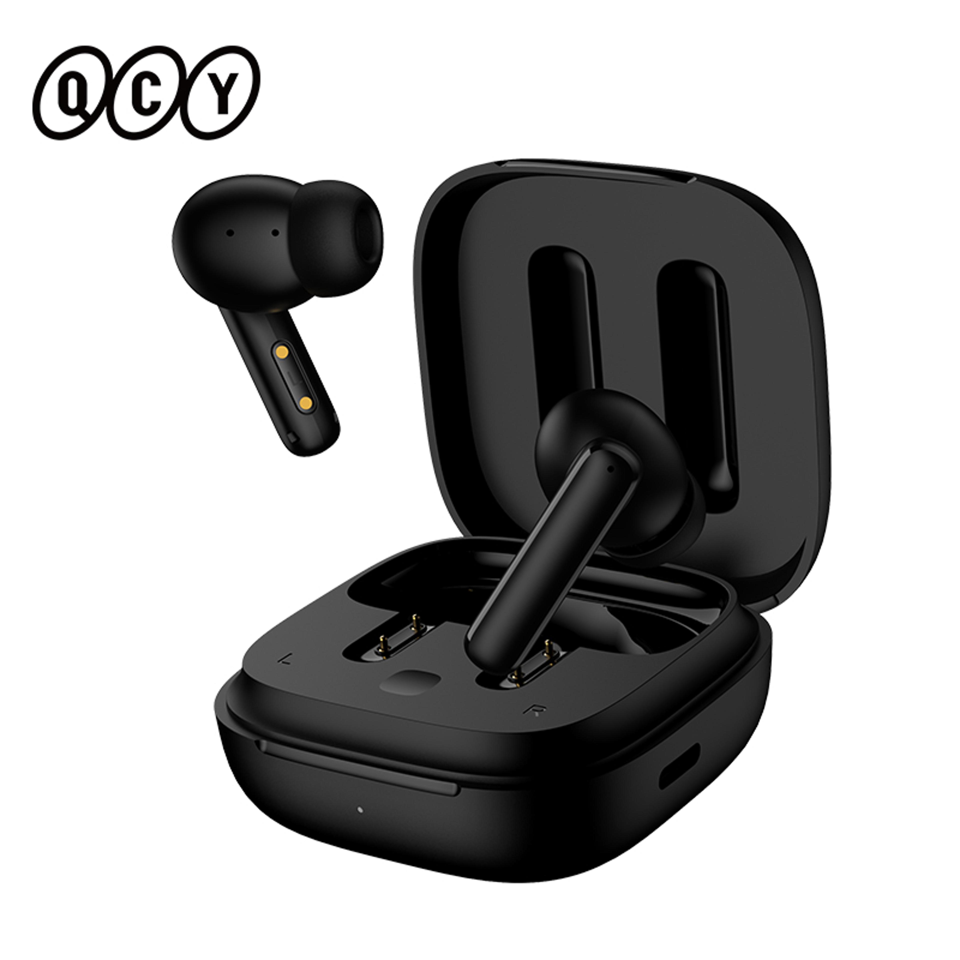 qcy anc bluetooth noise cancelling wireless earbuds