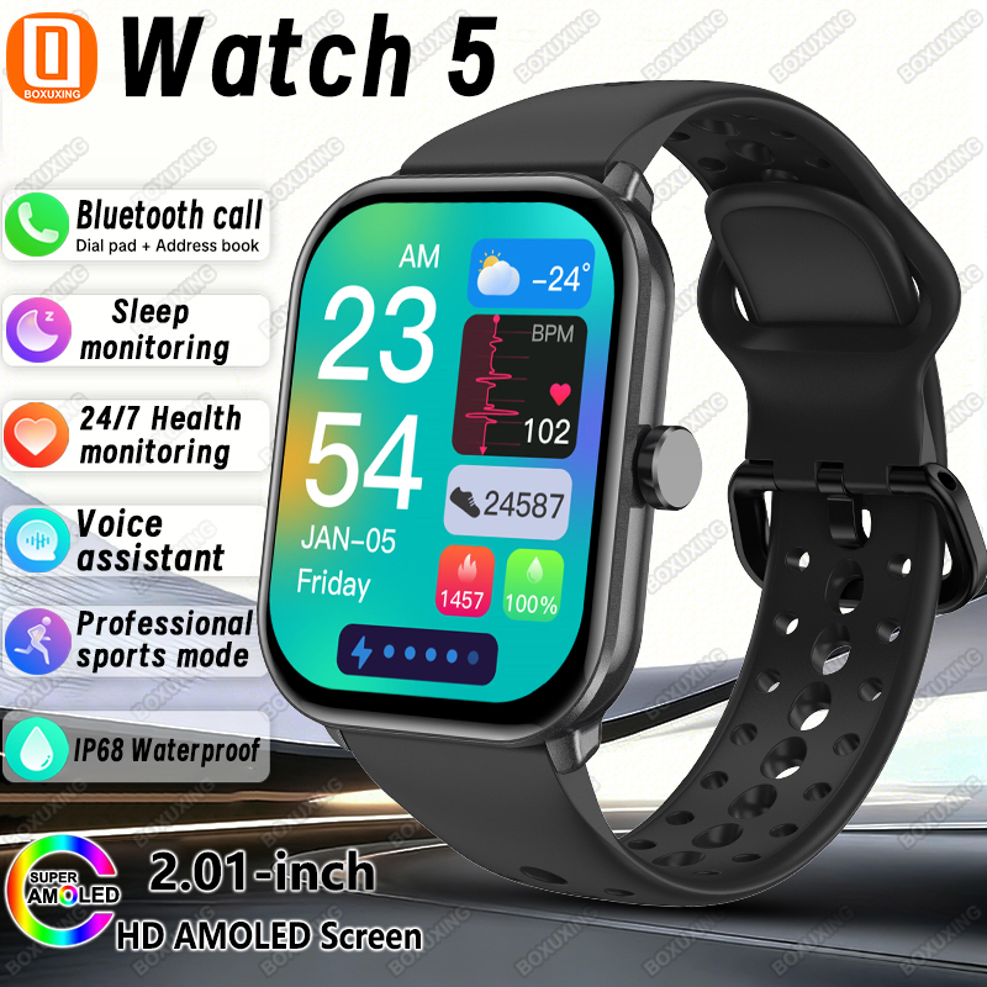 activepulse pro smart watch with amoled display gps tracking & bluetooth calling