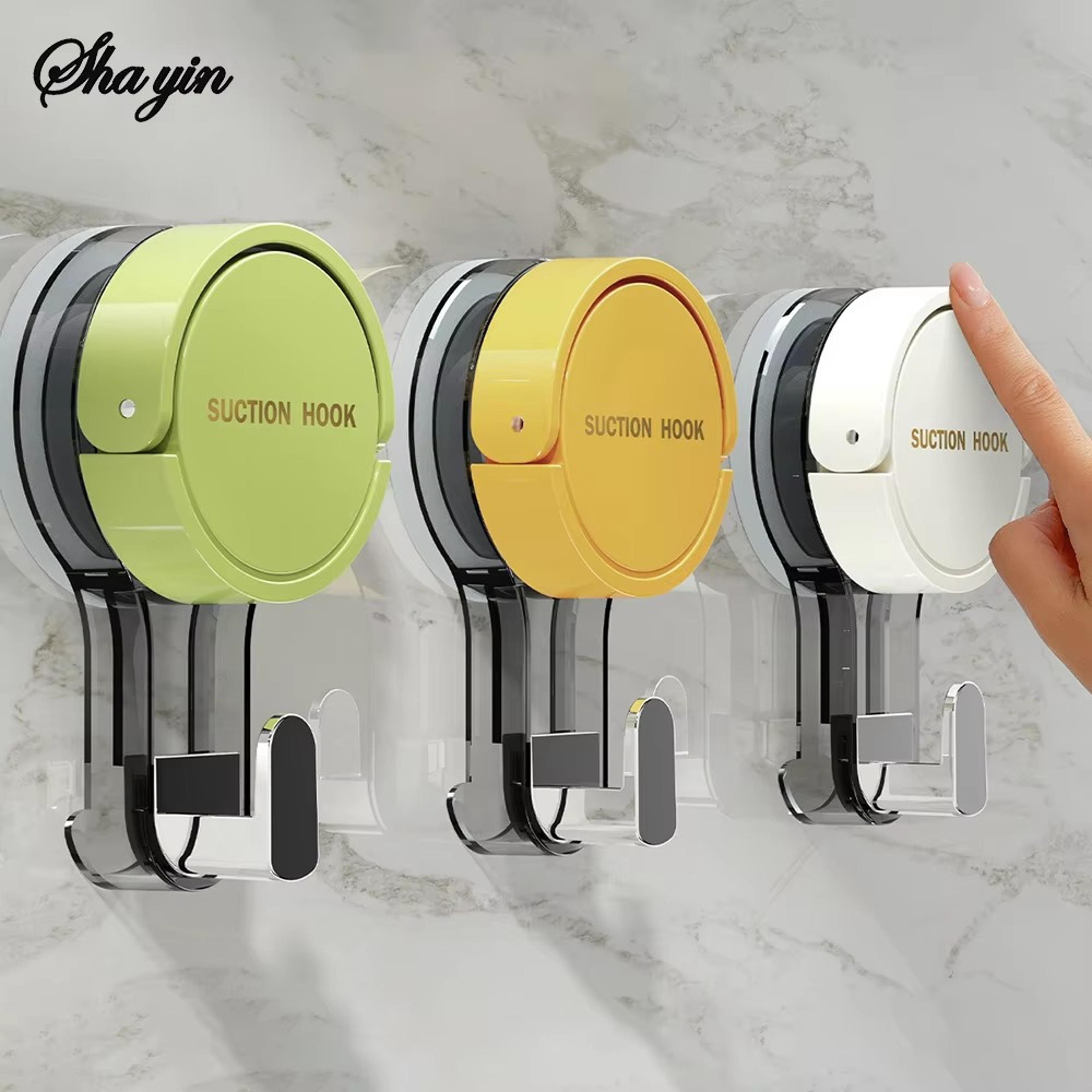 stronghold suction cup hooks no drill bathroom wall hooks for kitchen bathroom & home