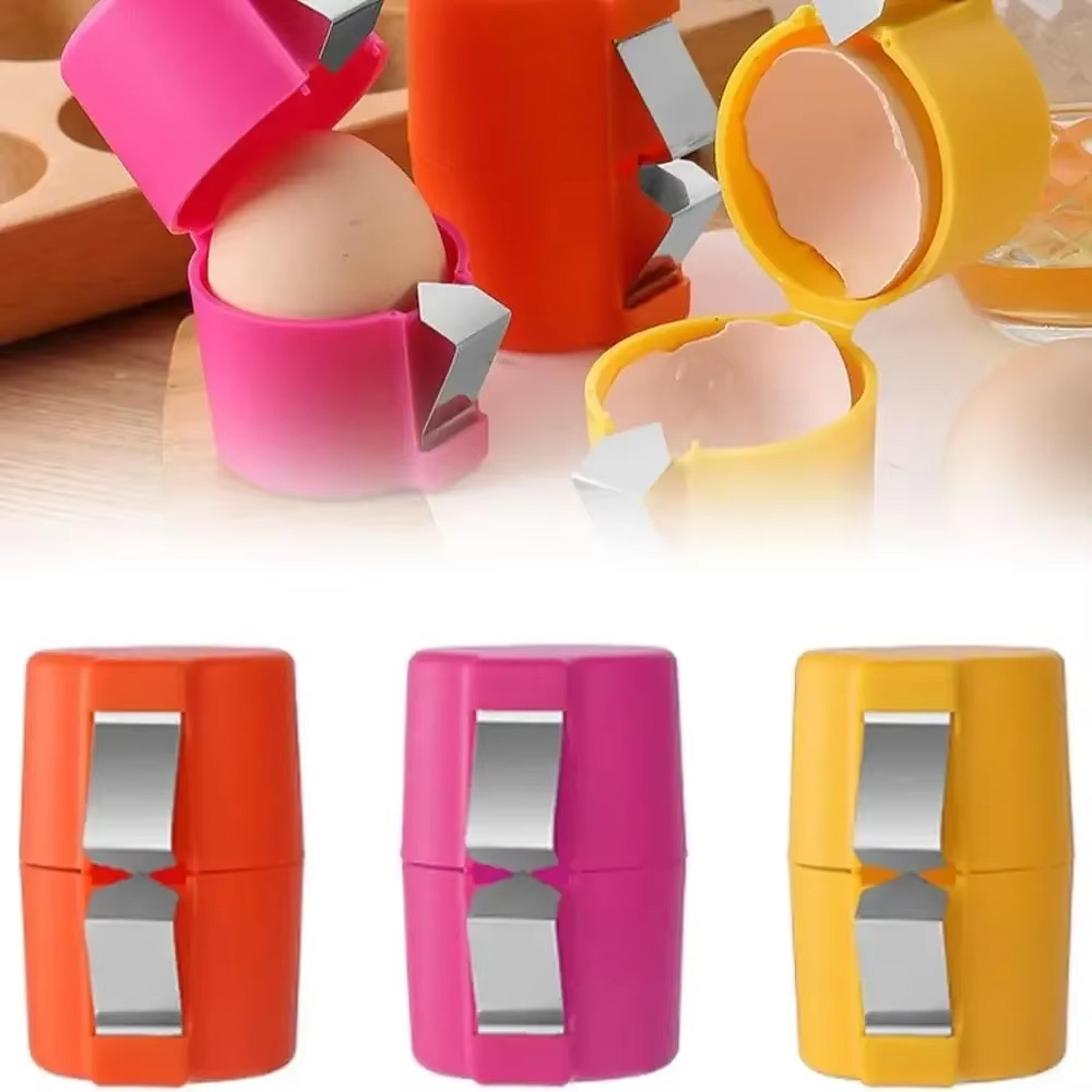 stainless steel egg separator & egg yolk separator tool for fast shell cracking and baking