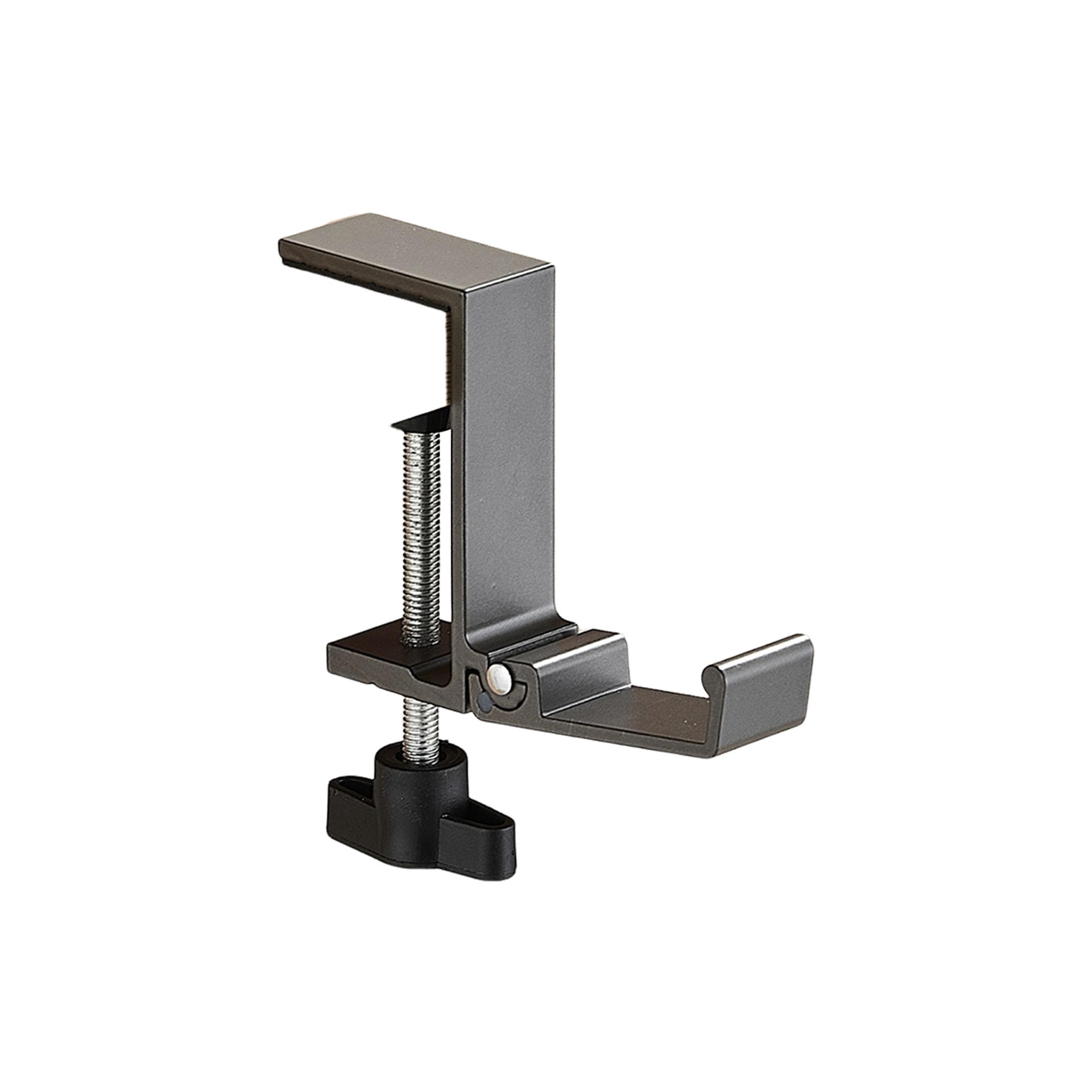 clamp on headphone holder metal desk hook for gaming headsets bags & accessories