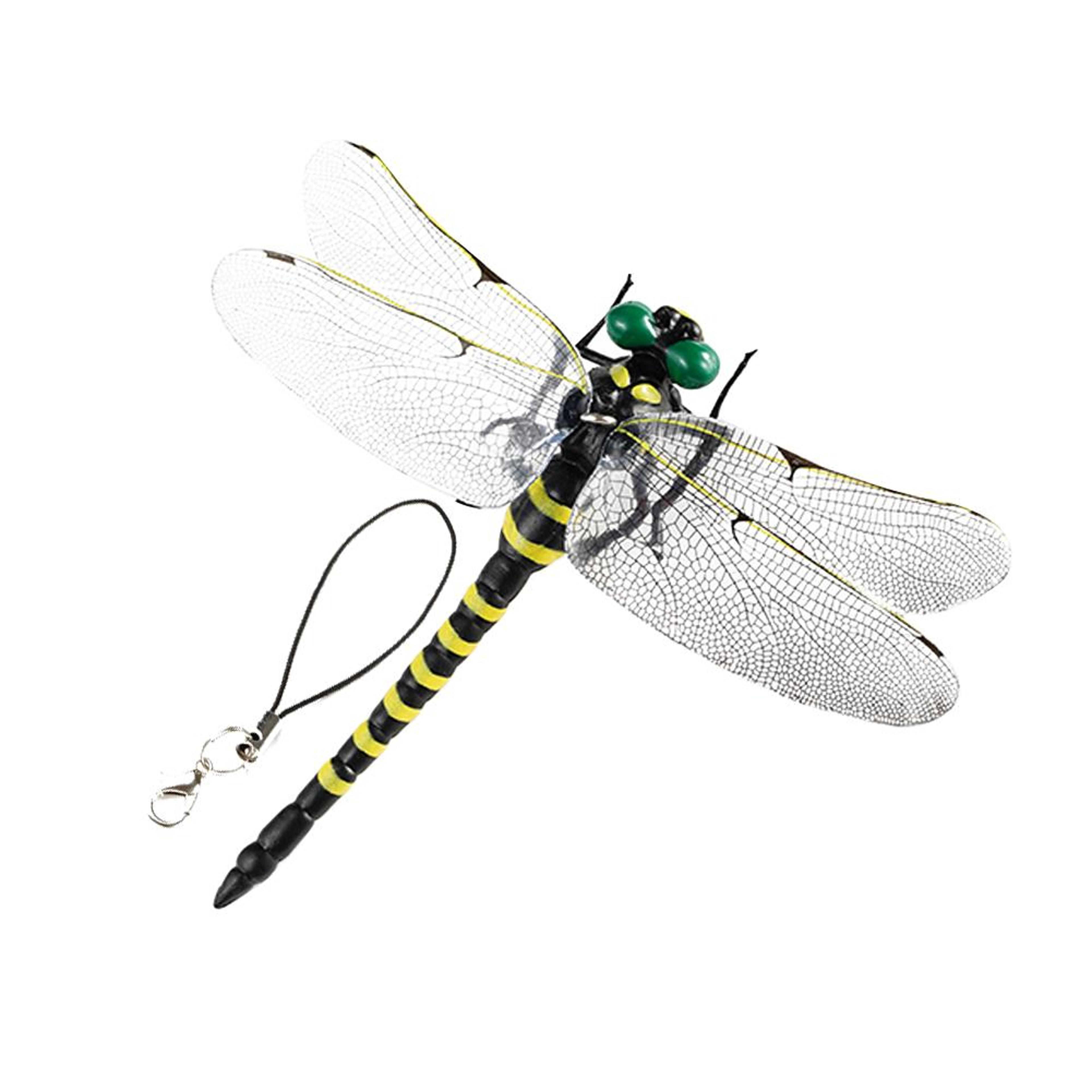 realistic dragonfly mosquito repellent garden hanging ornament outdoor insect deterrent decor