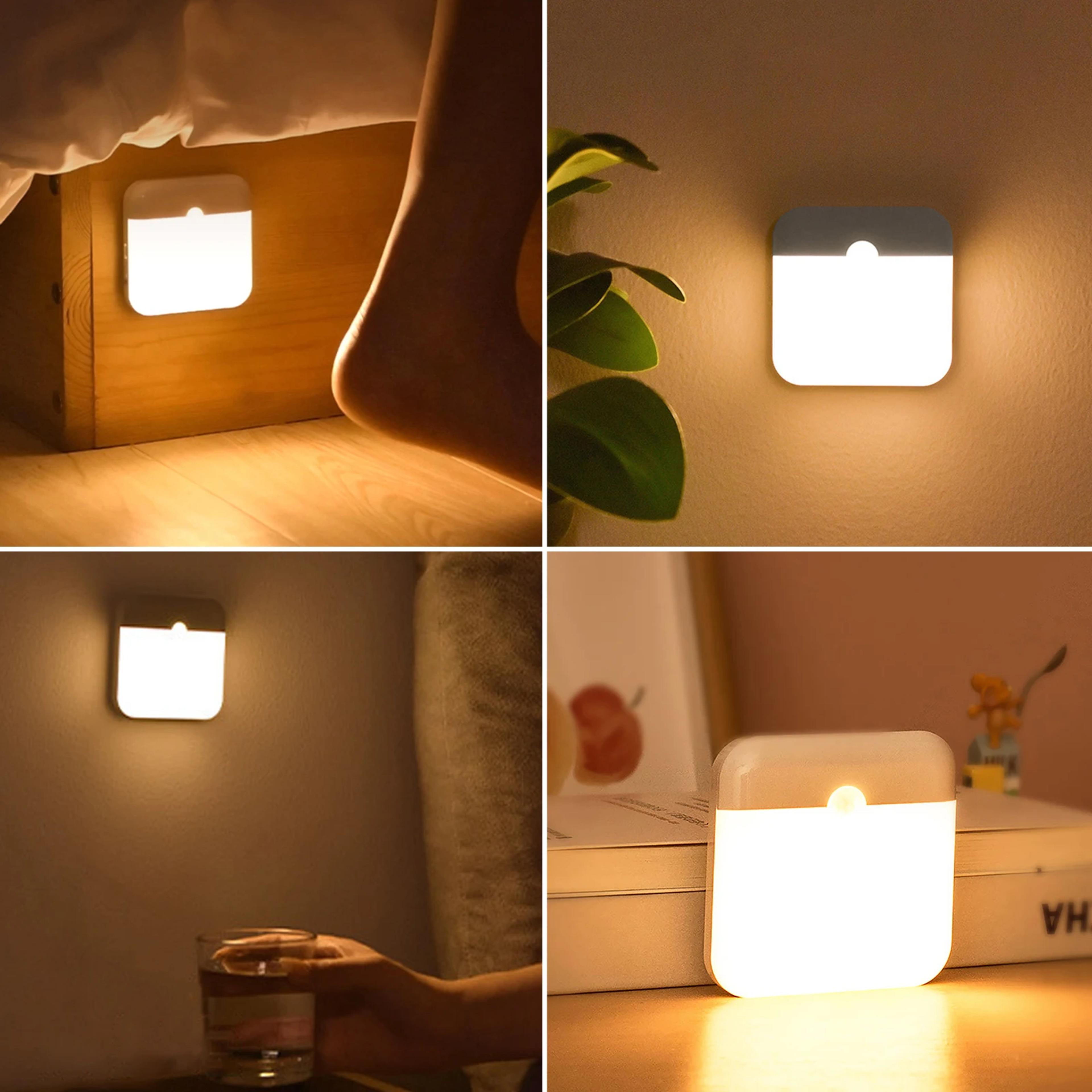 rechargeable motion sensor night light usb c wireless led closet & under cabinet light