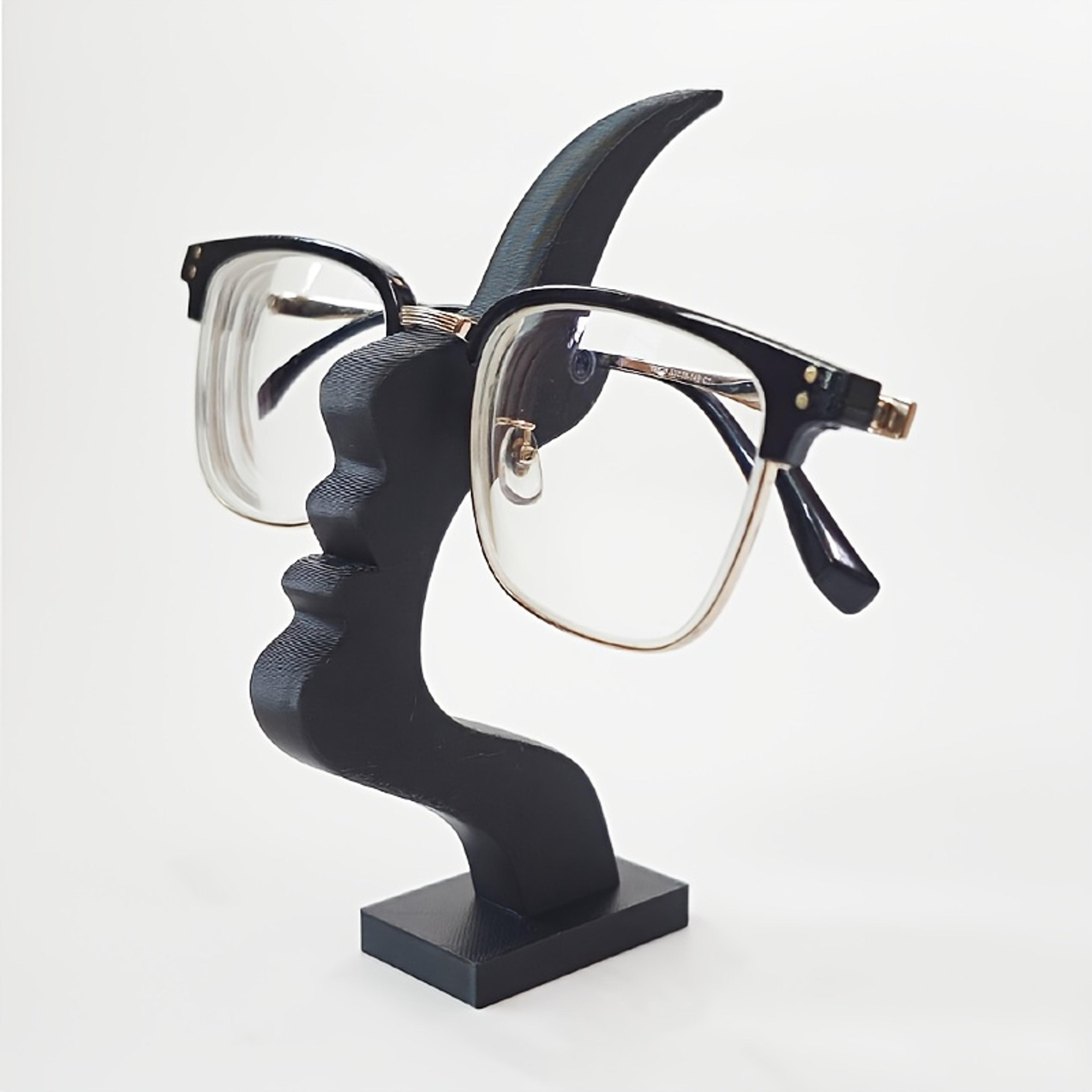 minimalist eyeglass holder stand decorative glasses holder for desk & nightstand