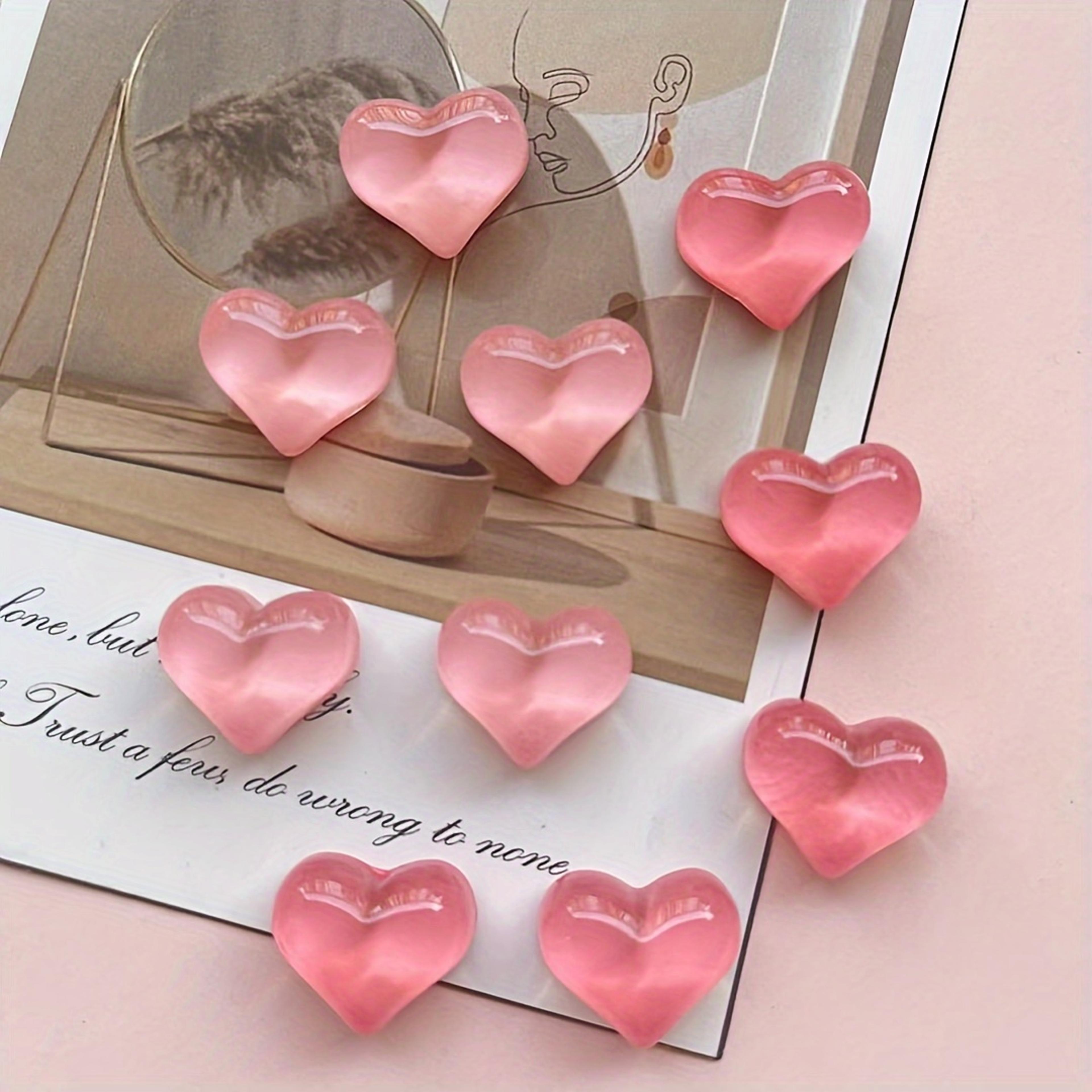 heart fridge magnets cute refrigerator magnets for kitchen whiteboard & office decor