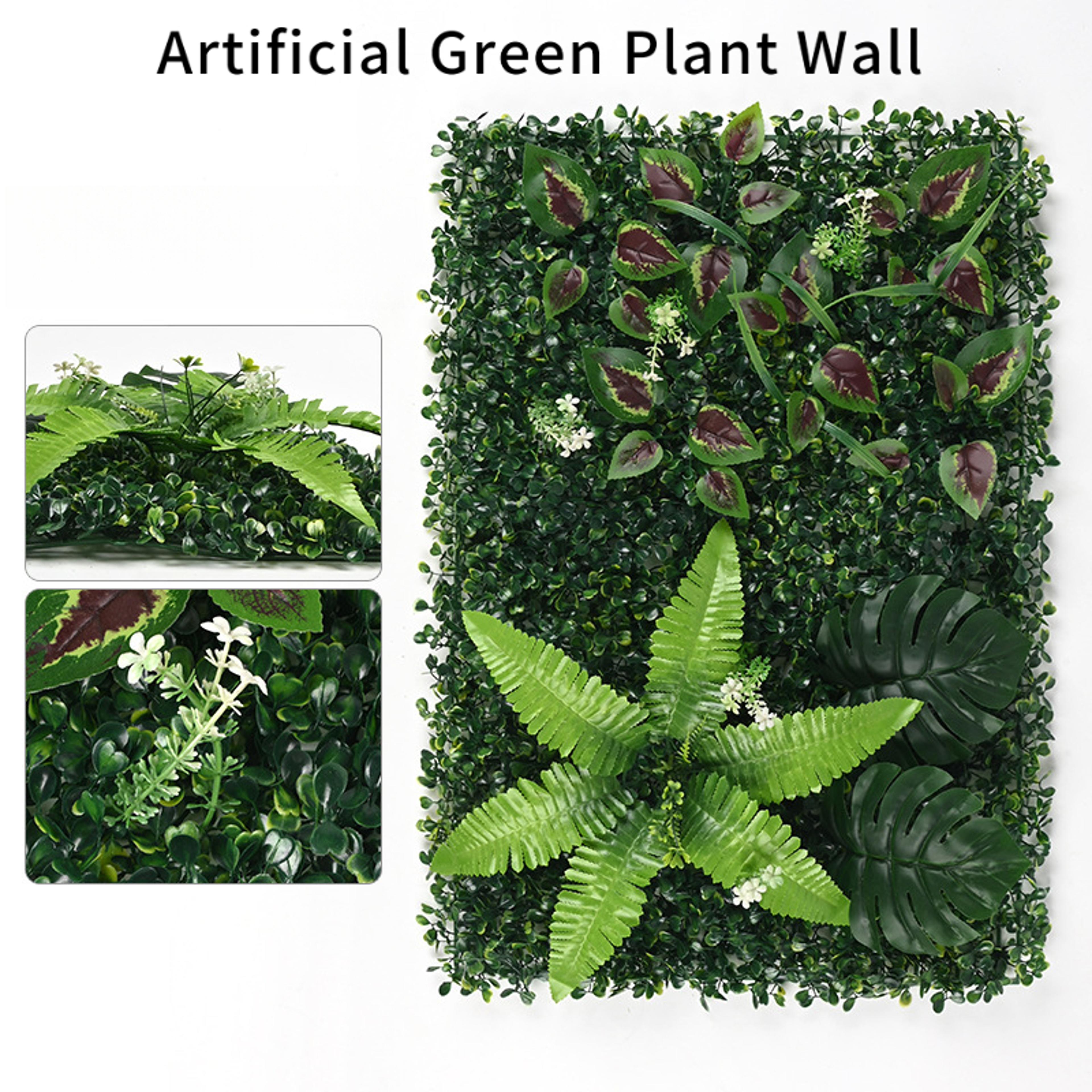 artificial green wall panels faux plant wall decor for indoor outdoor fake grass privacy screens