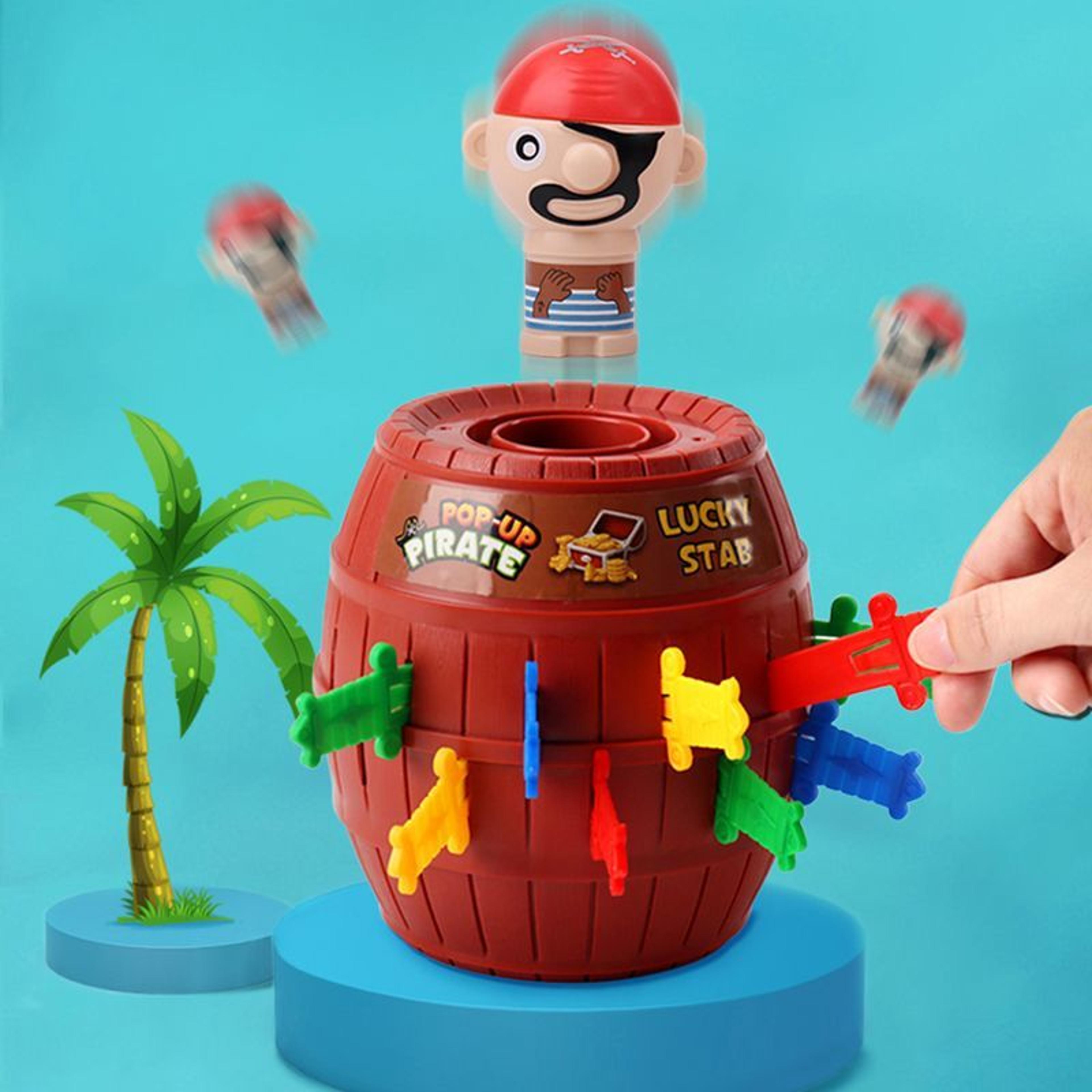 lucky jumping pirate board game for kids family game night montessori toy
