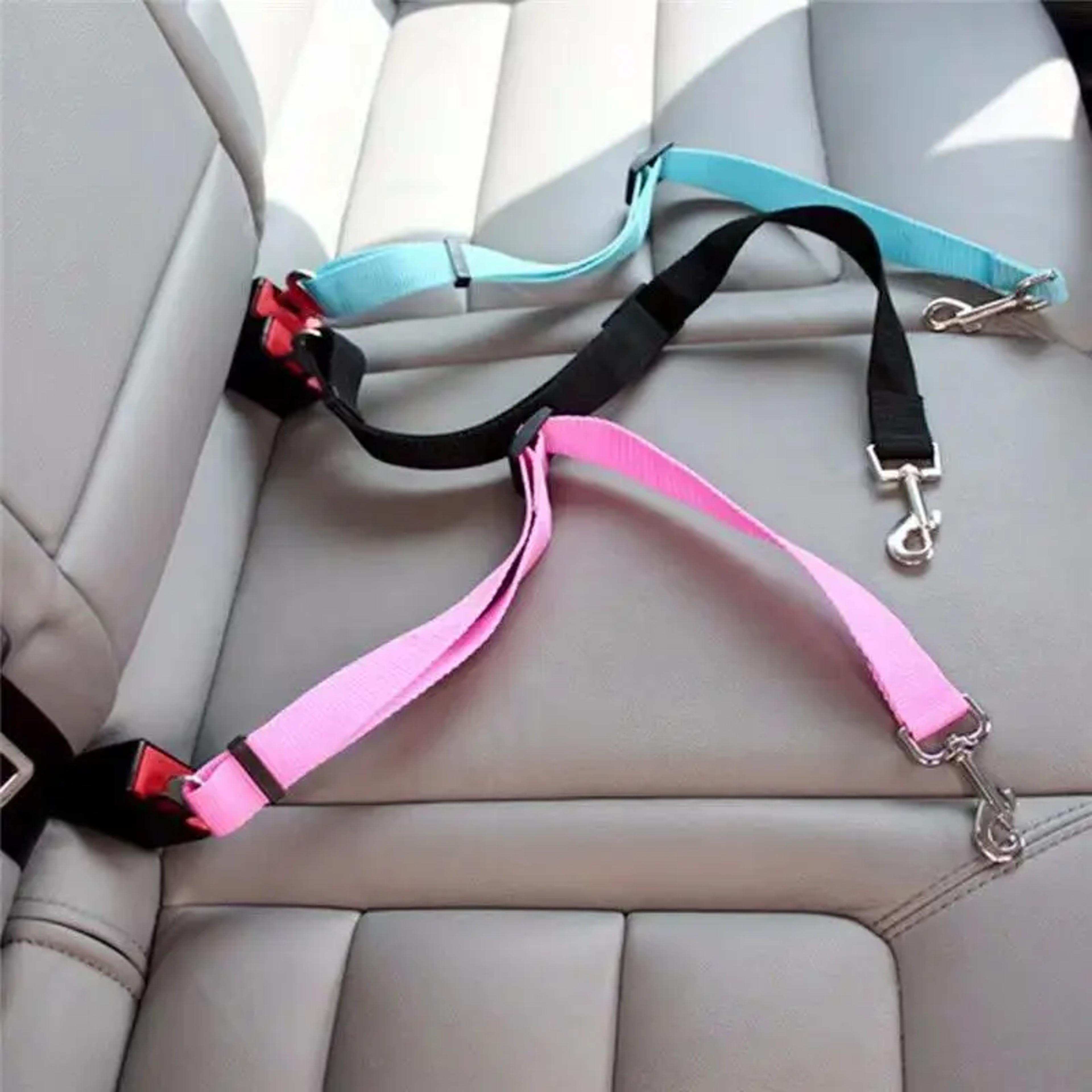 secureride dog car seat belt adjustable pet seat belt safety leash for safe travel