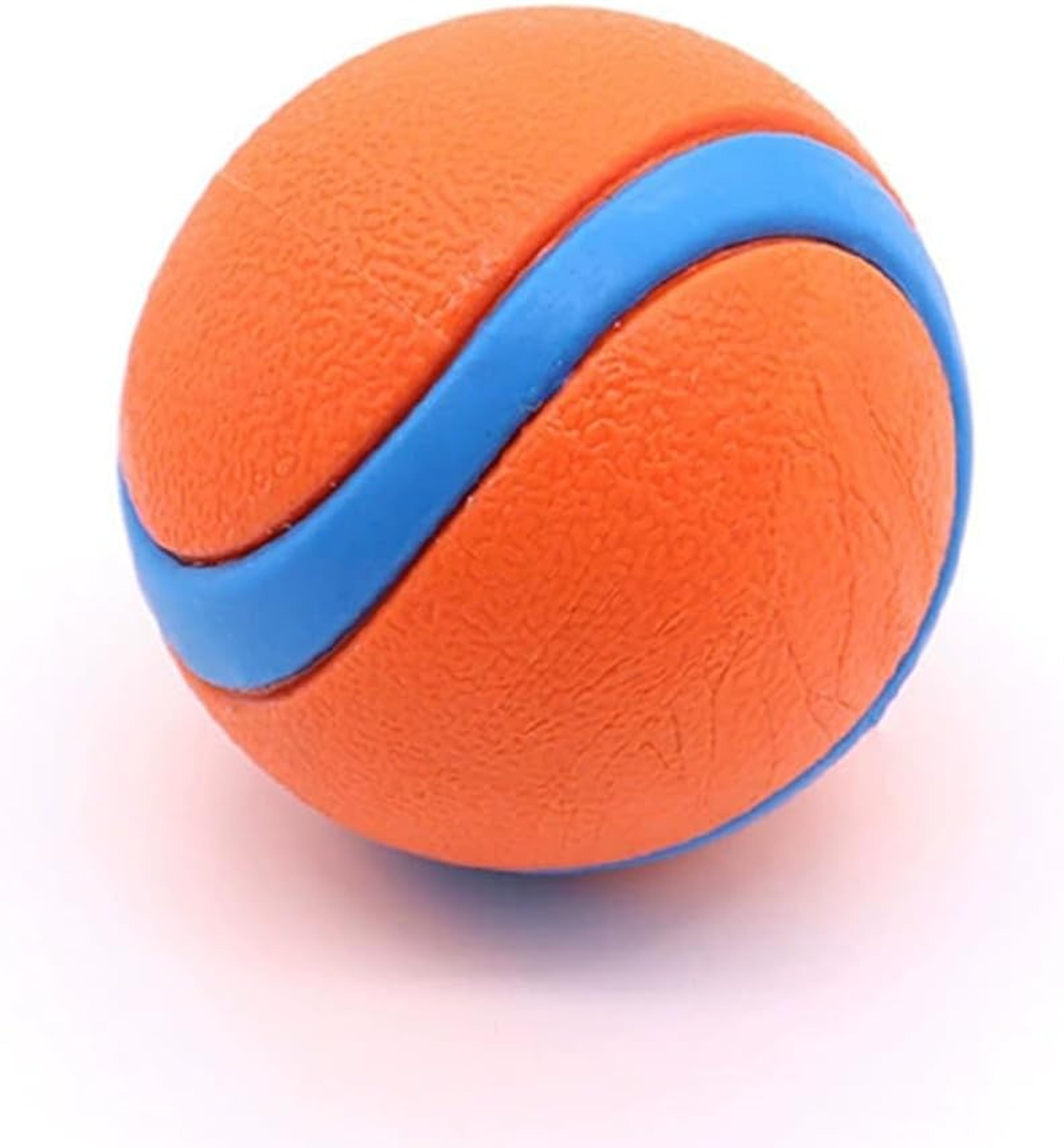 natural rubber dog ball toy for large dogs interactive bouncy training & fetch ball