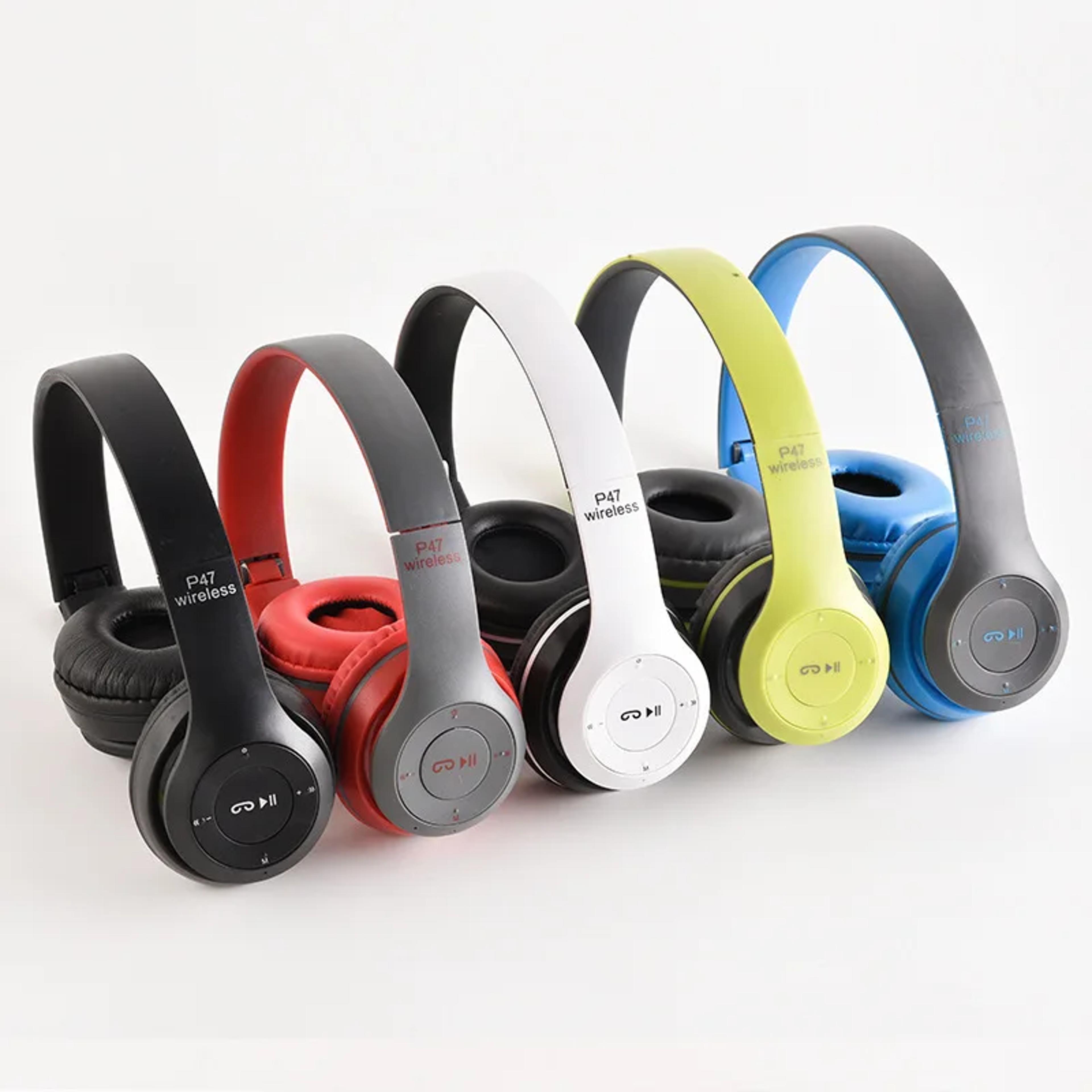 bluetooth headphones foldable hifi wireless headphones with deep bass & microphone