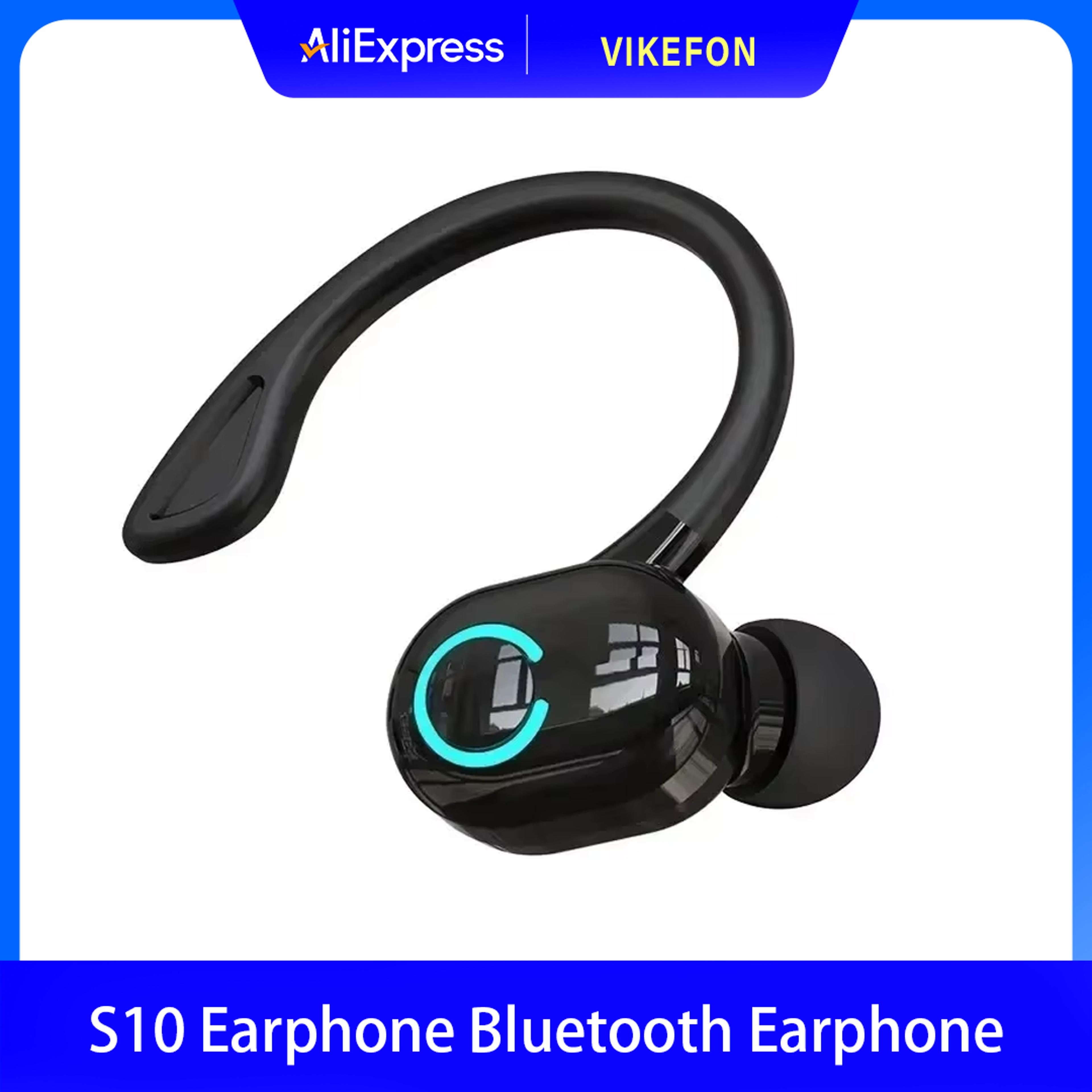 bluetooth ear hook headset with mic for sports business & hands free calls