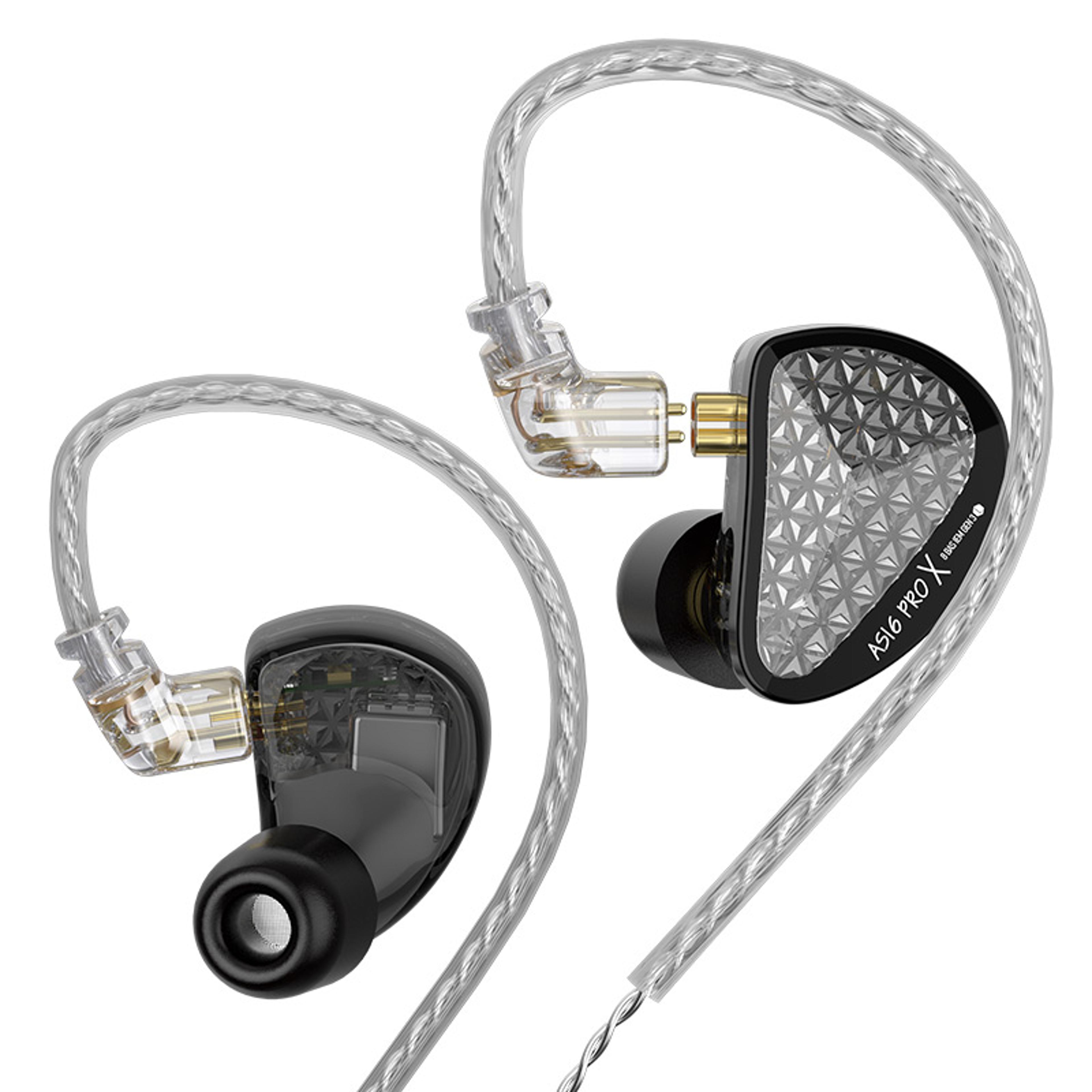 kz pro x hifi in ear monitors with balanced armature drivers for studio quality sound