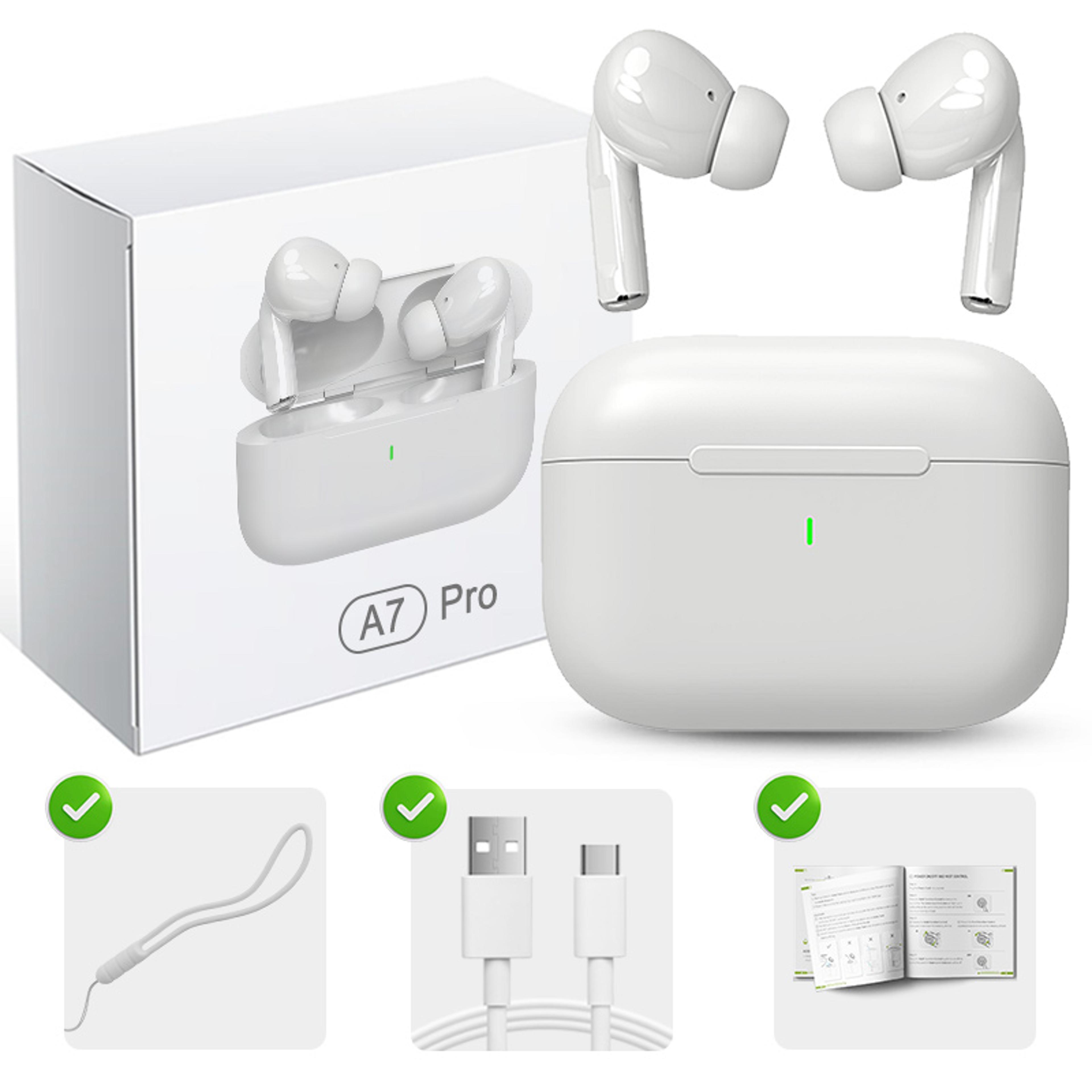 air pro wireless bluetooth earbuds with hifi sound & noise reduction for iphone and android