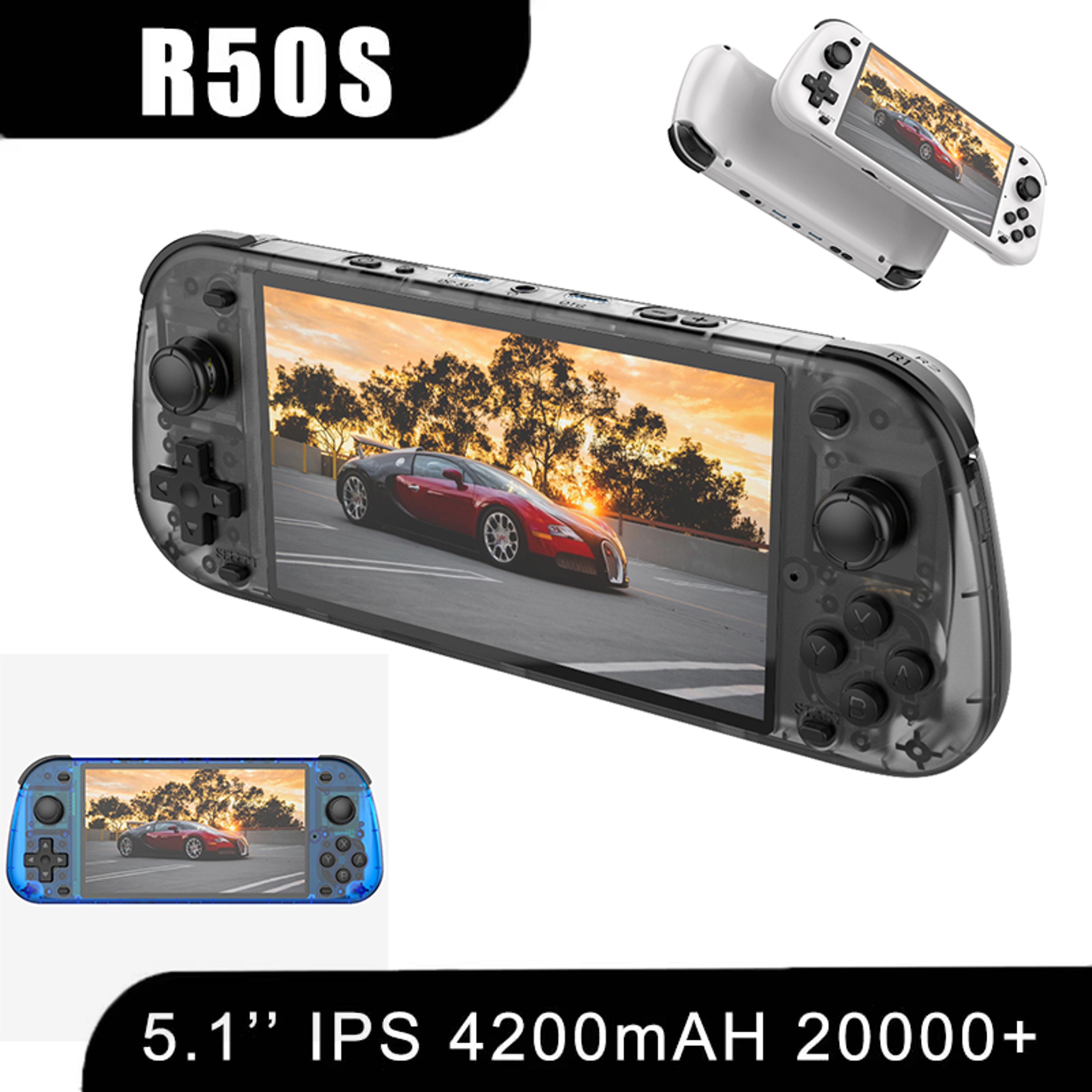 retro handheld game console with hd screen linux system