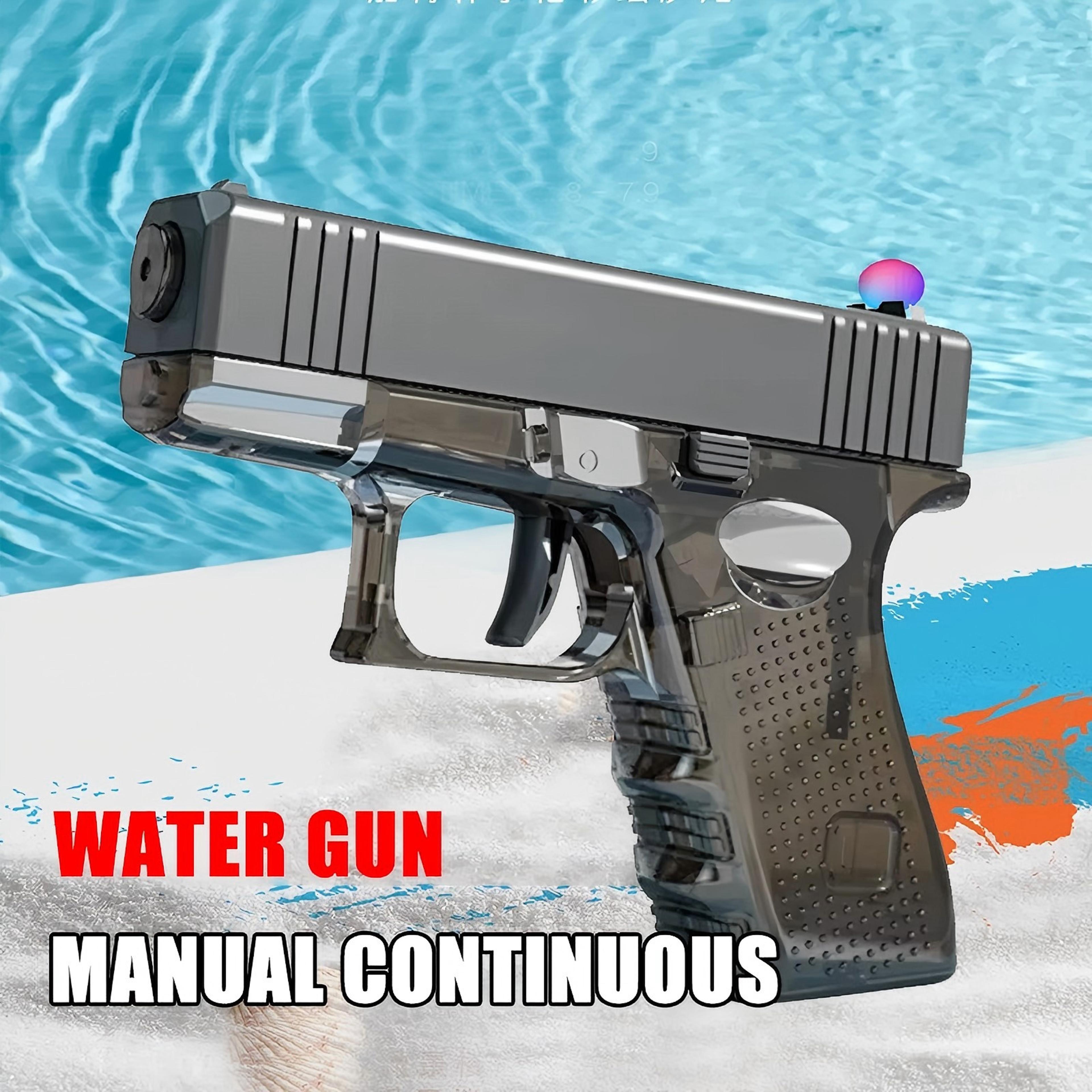 mini water gun pistol for kids continuous spray summer beach toy