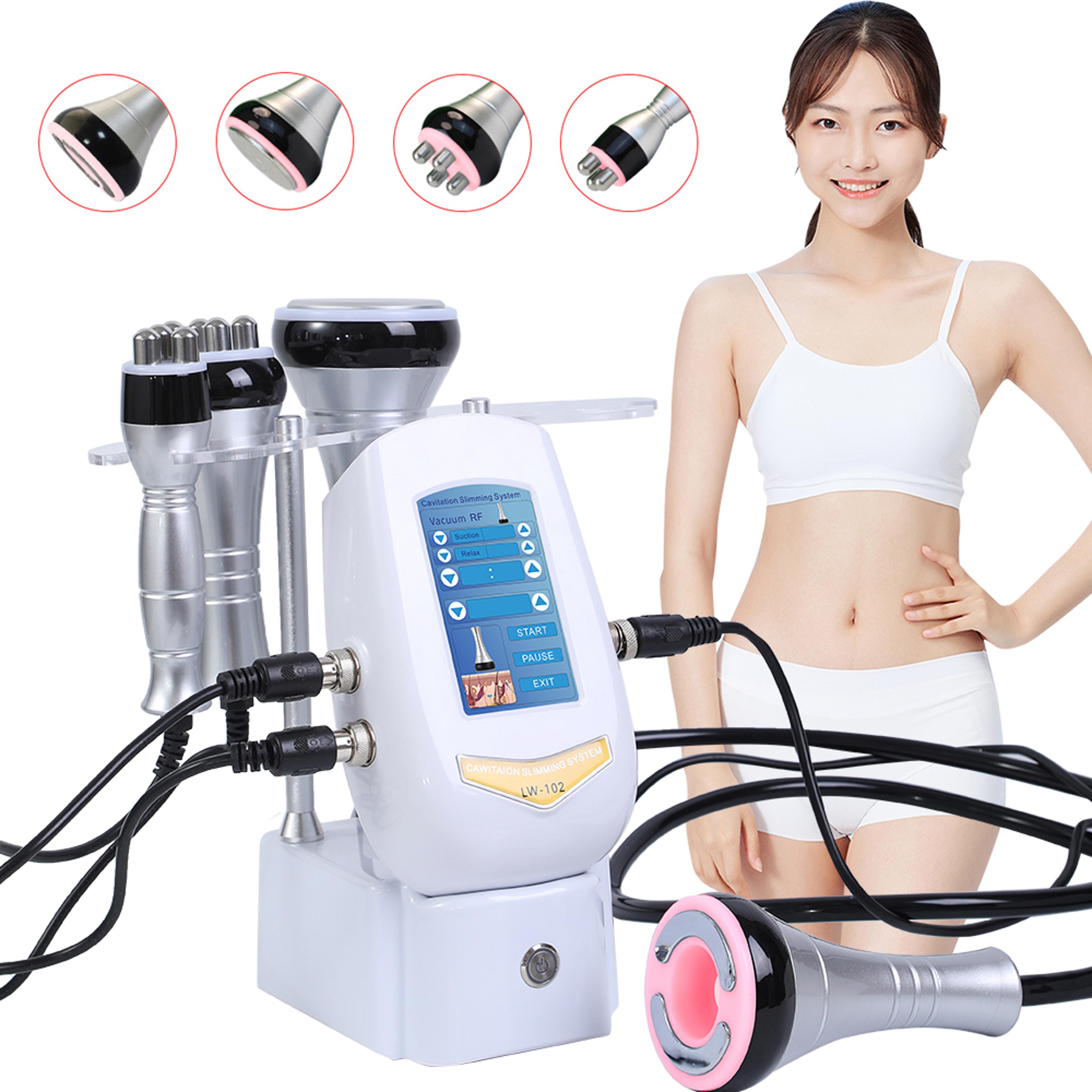 cavitation body slimming machine with rf body sculpting & vacuum massage