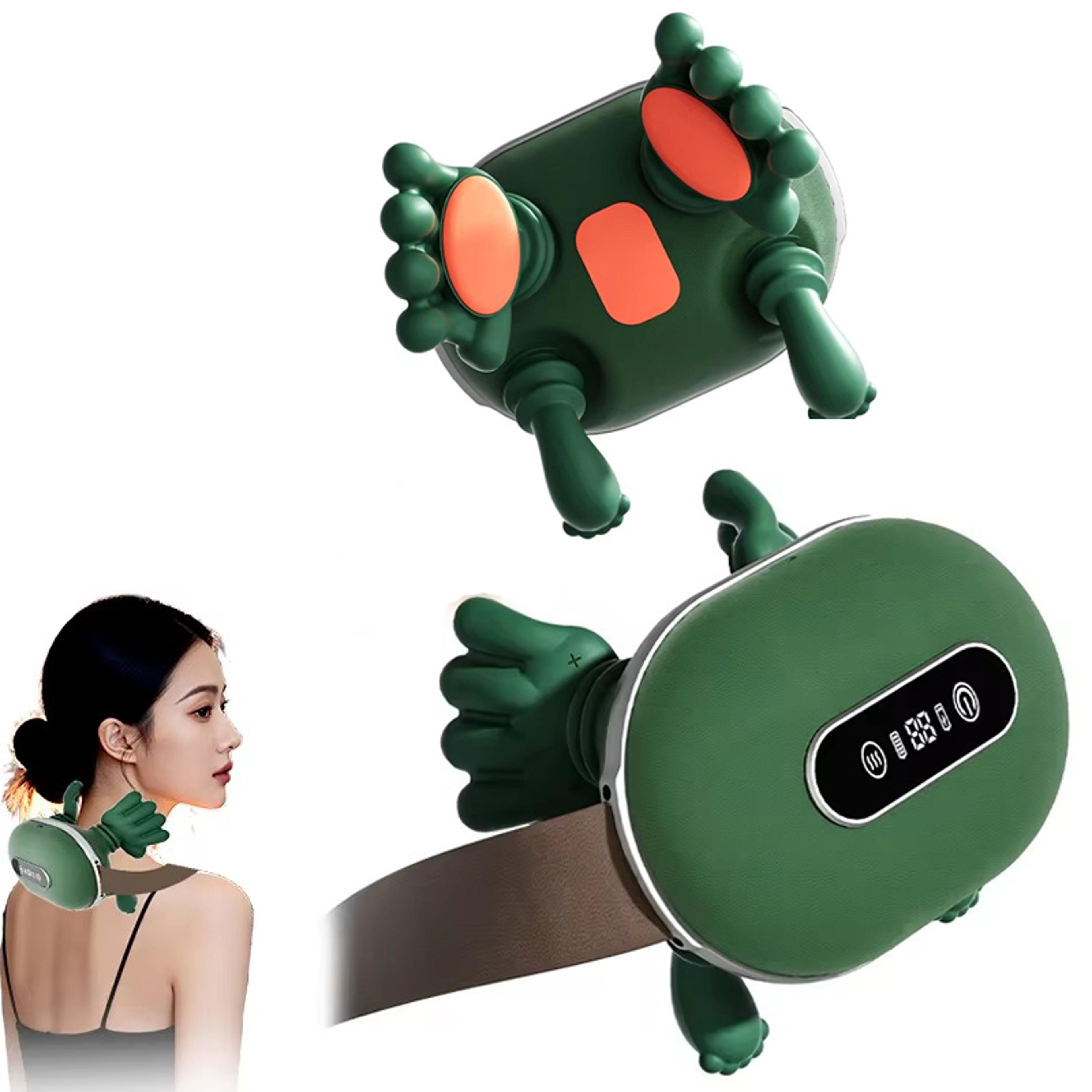 deep tissue shiatsu neck massager for neck shoulders & back pain relief