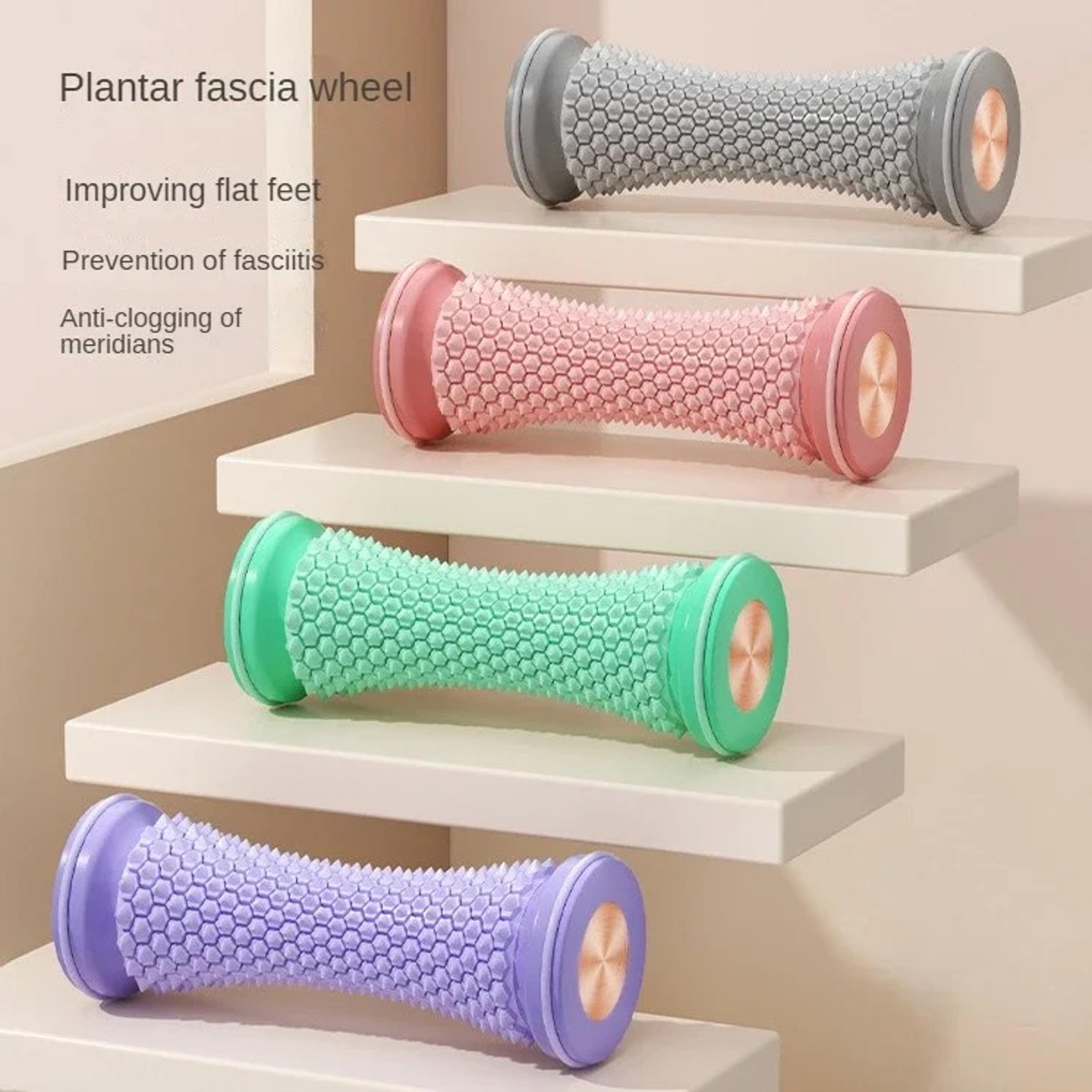plantar relief foot massager roller for foot therapy muscle recovery & plantar fasciitis relief