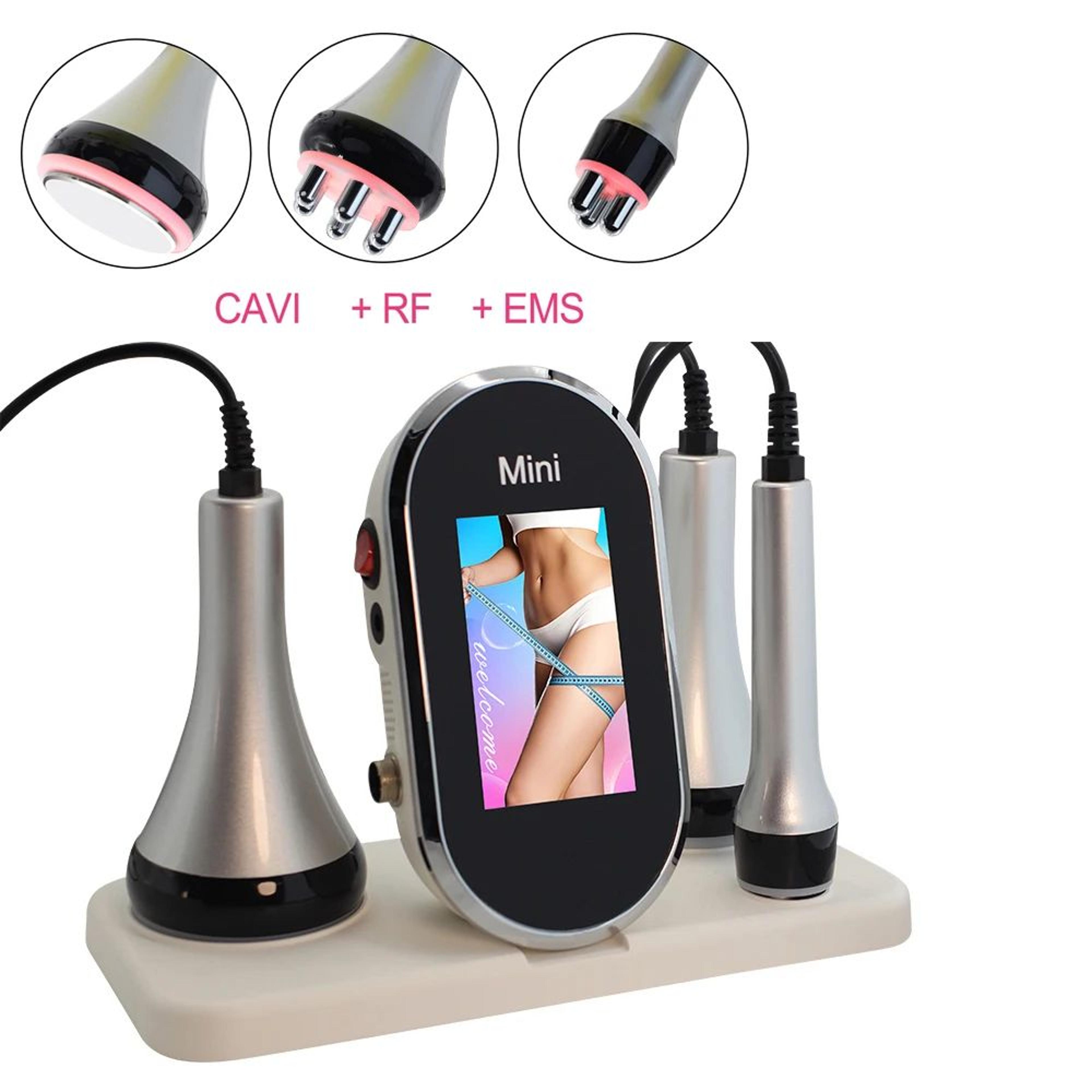 professional 40k ultrasonic cavitation machine with rf ems for radiofrecuencia corporal facial lifting and body slimming