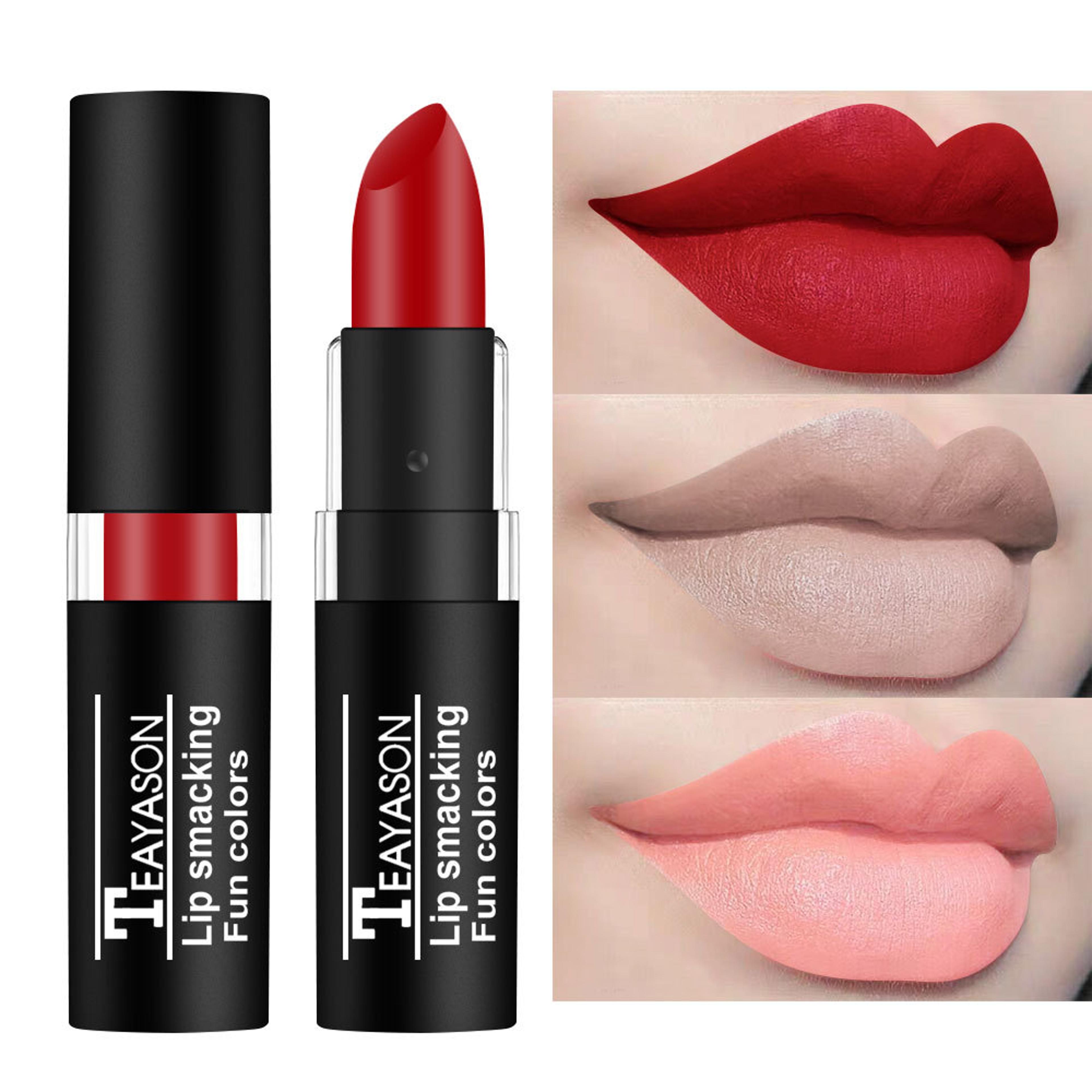 shades matte lipstick set waterproof long lasting bold lip color collection