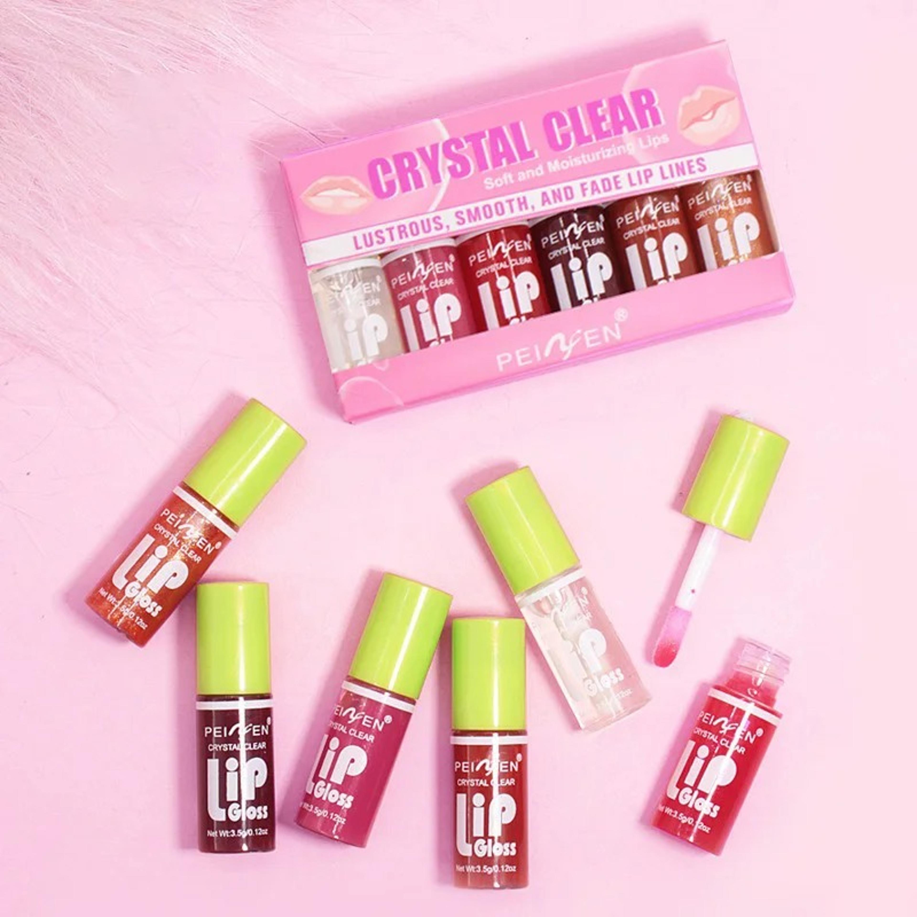 piece lip oil set hydrating lip gloss for soft shiny plump lips