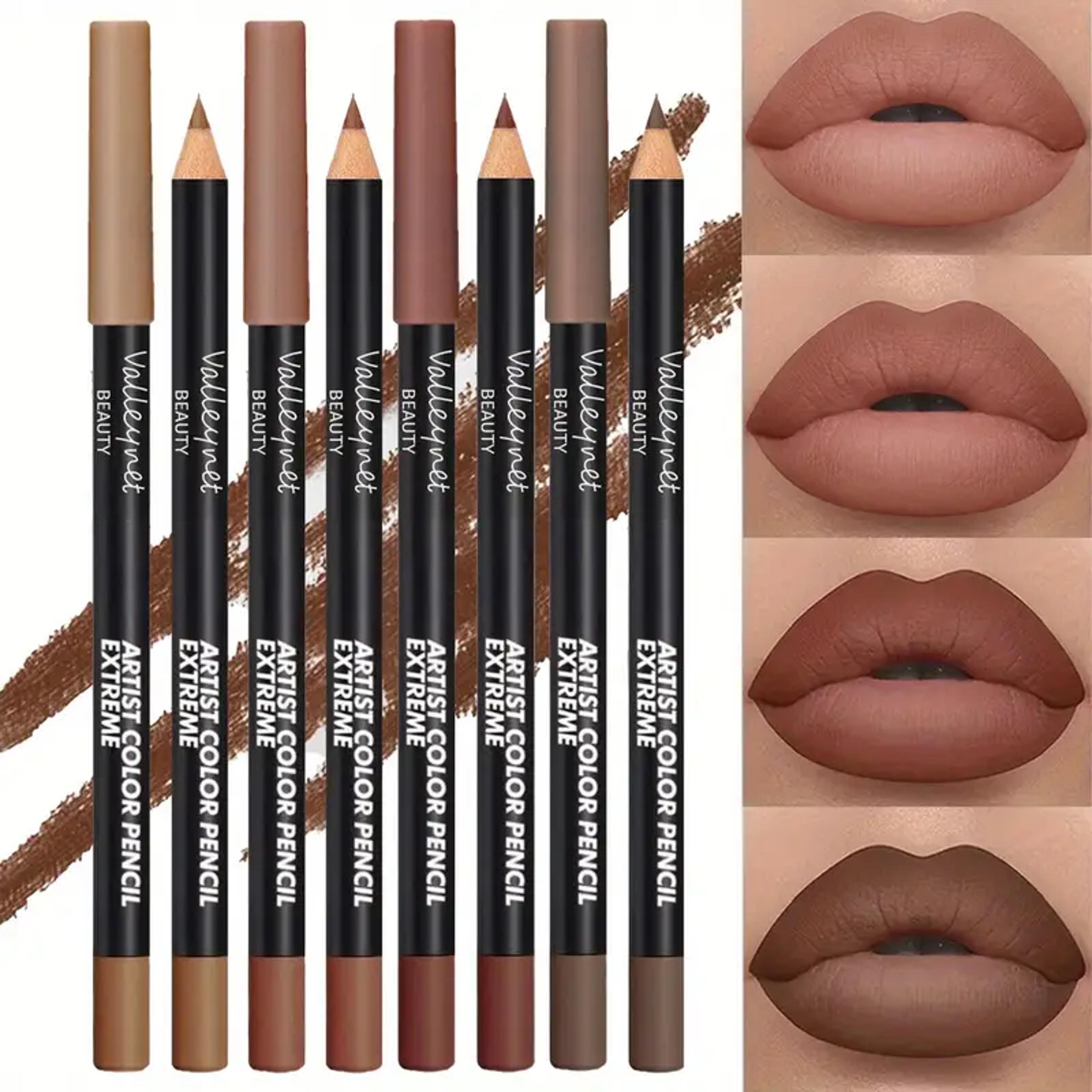 waterproof matte lip liner pencil long lasting moisturizing lip contour pencil