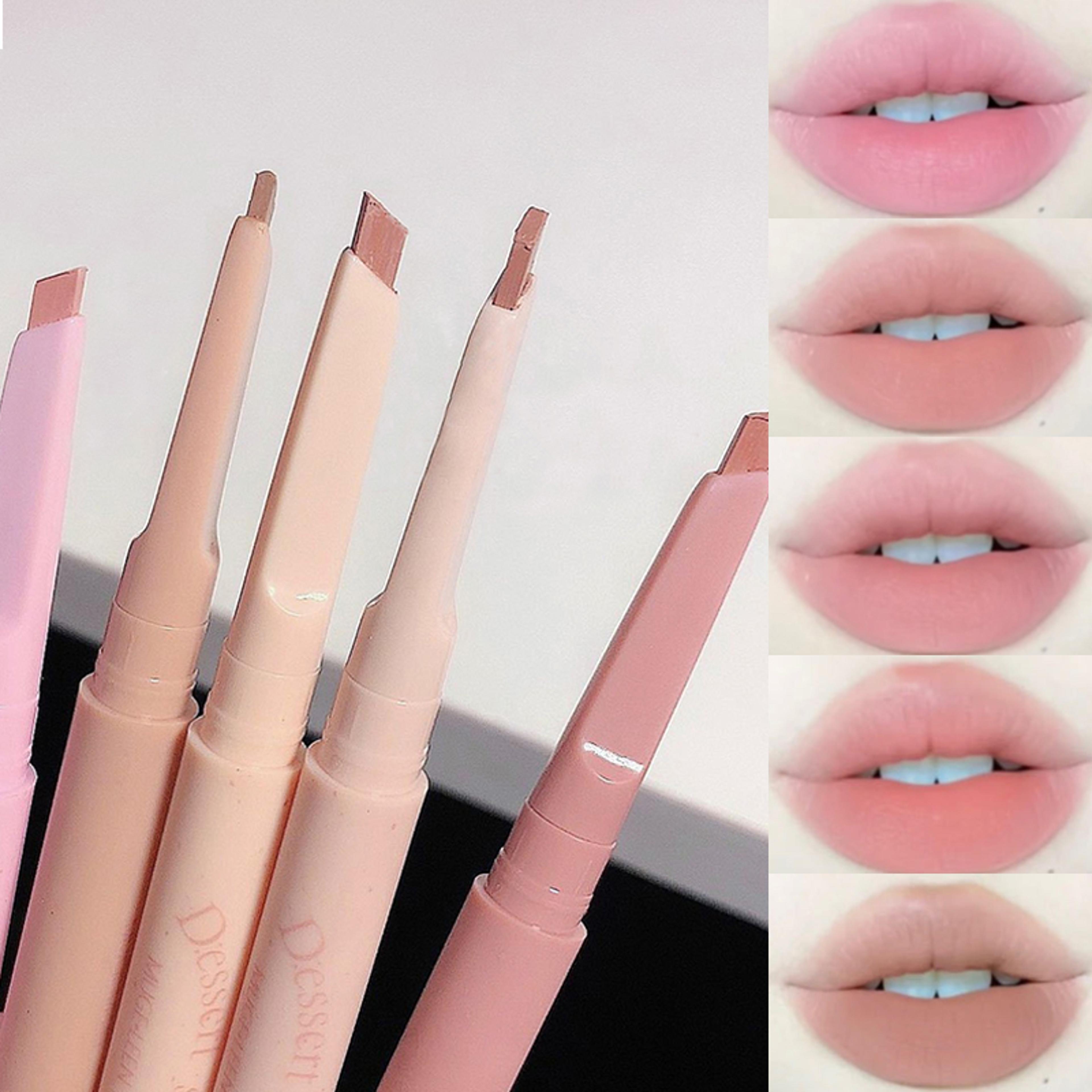dessert waterproof lip liner automatic rotating long lasting lip contour pencil